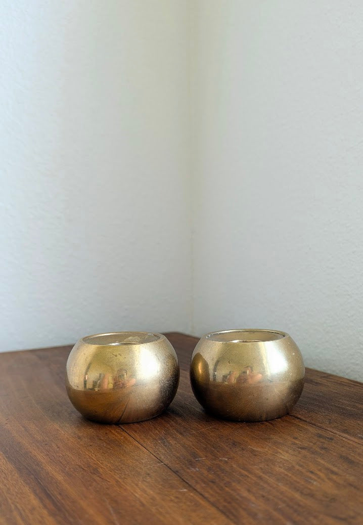 Brass Candlestick Holders (pair)