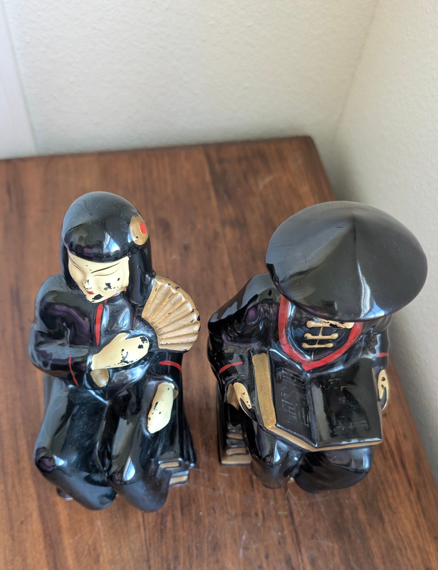 1950's Wales Japanese Porcelain Bookends