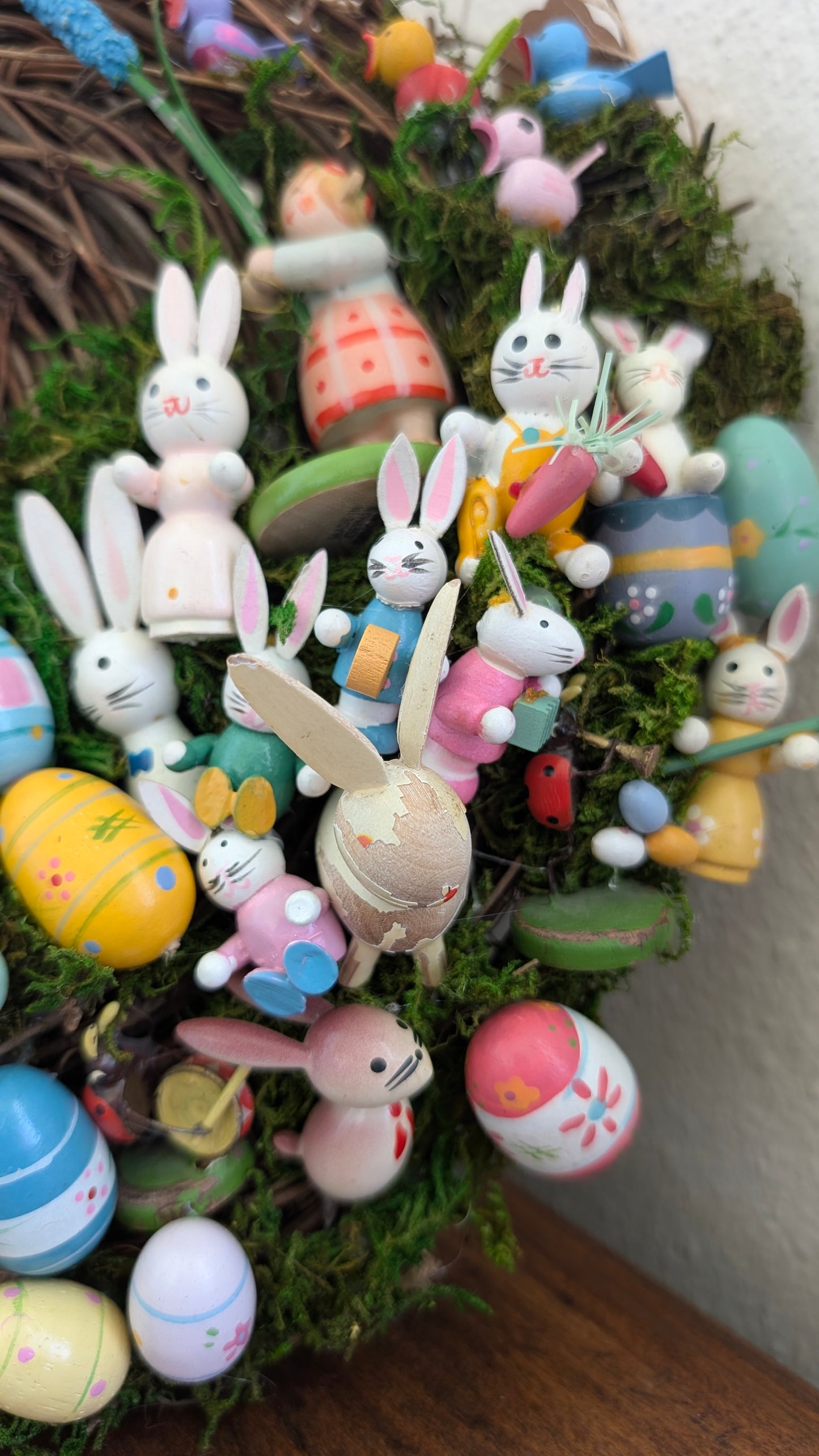 Whimsical Easter Wreath