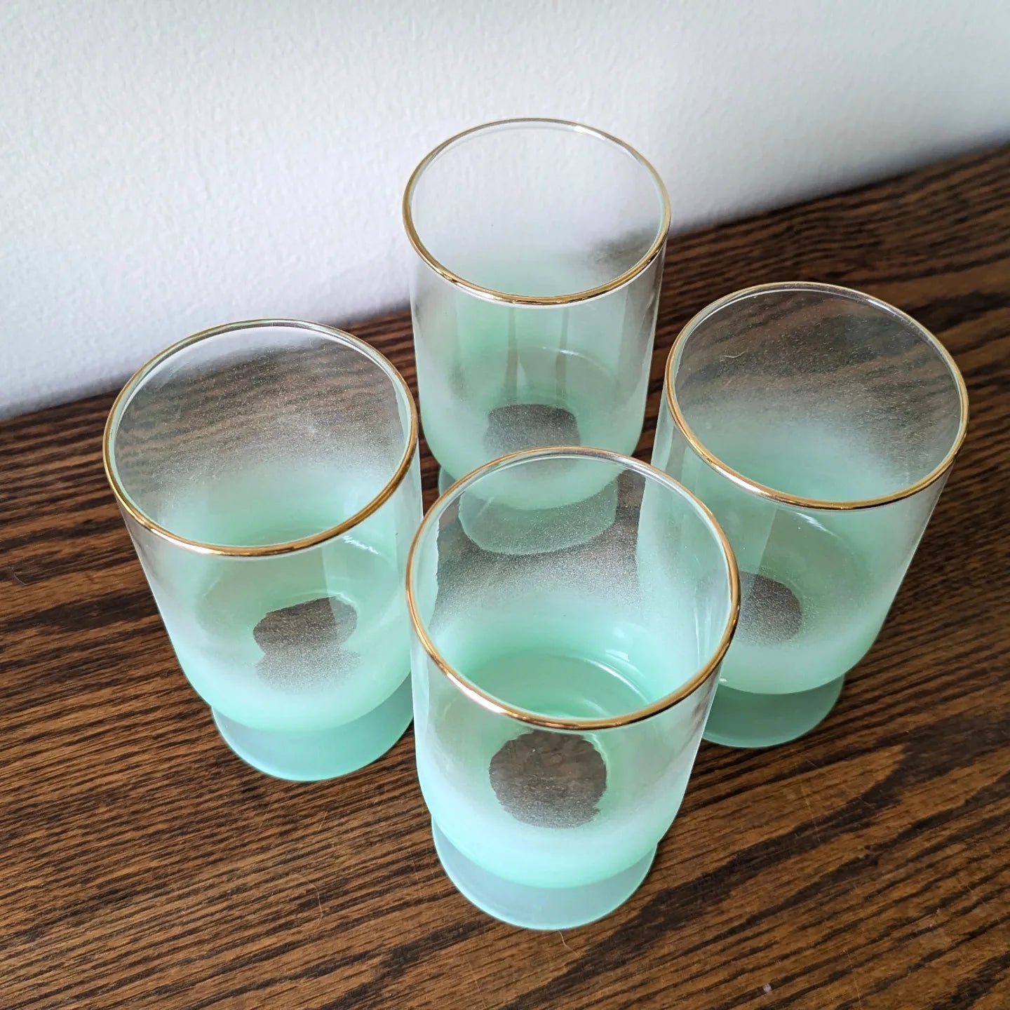 Blendo Frosted Pedestal Tumblers (set of 4)