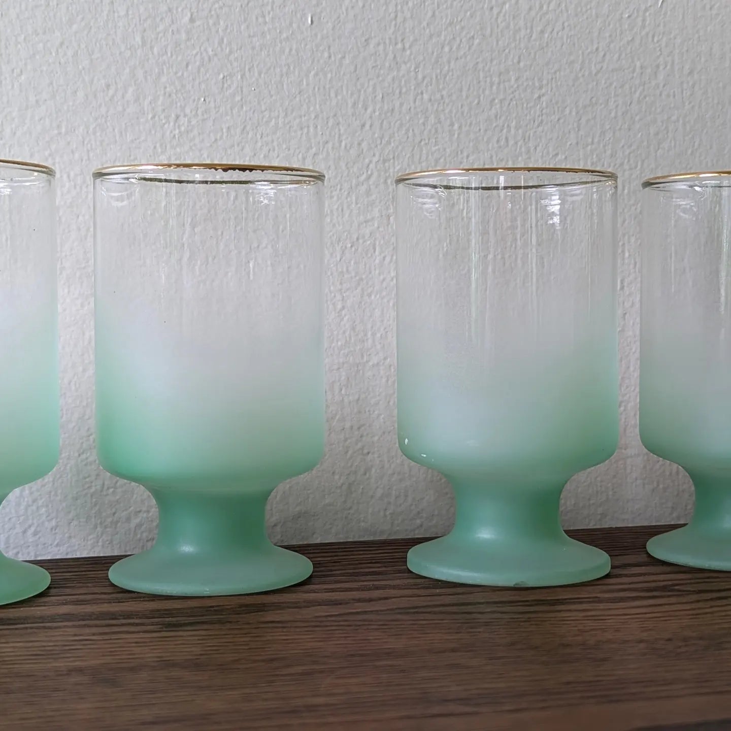 Blendo Frosted Pedestal Tumblers (set of 4)