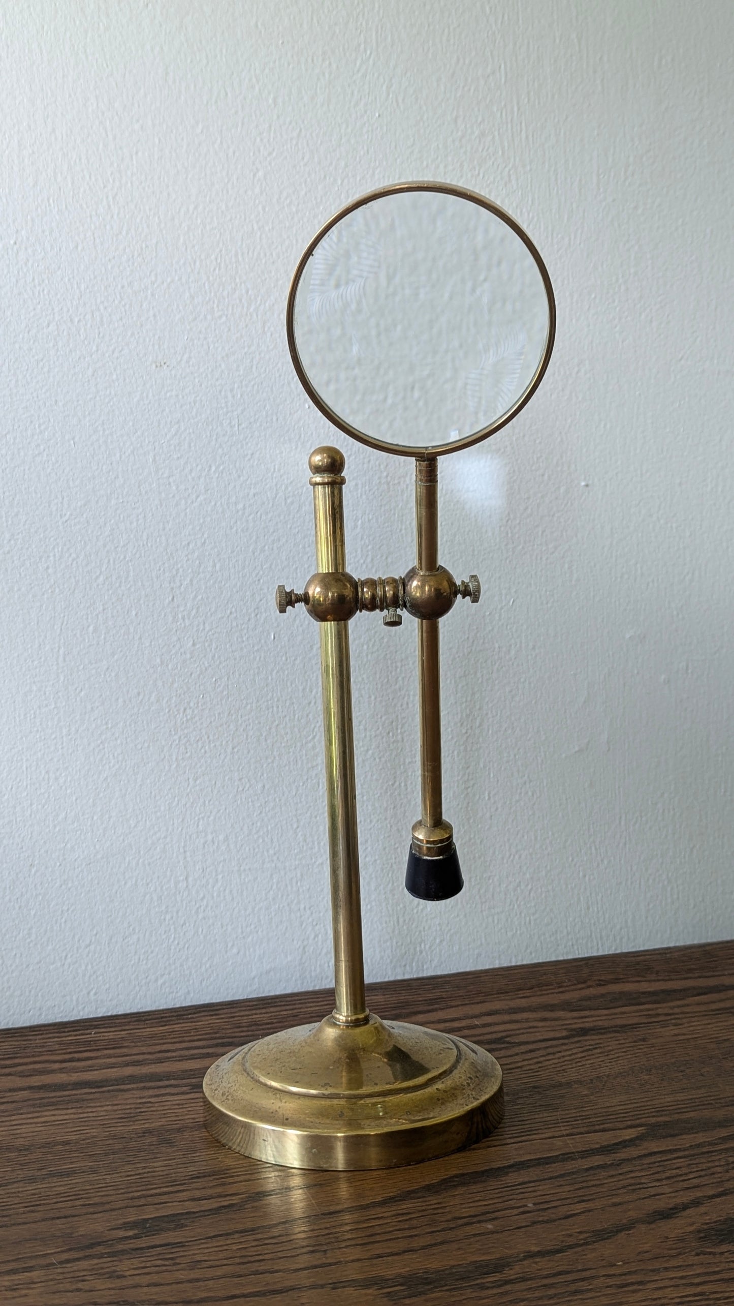 Brass Table Magnifying Glass