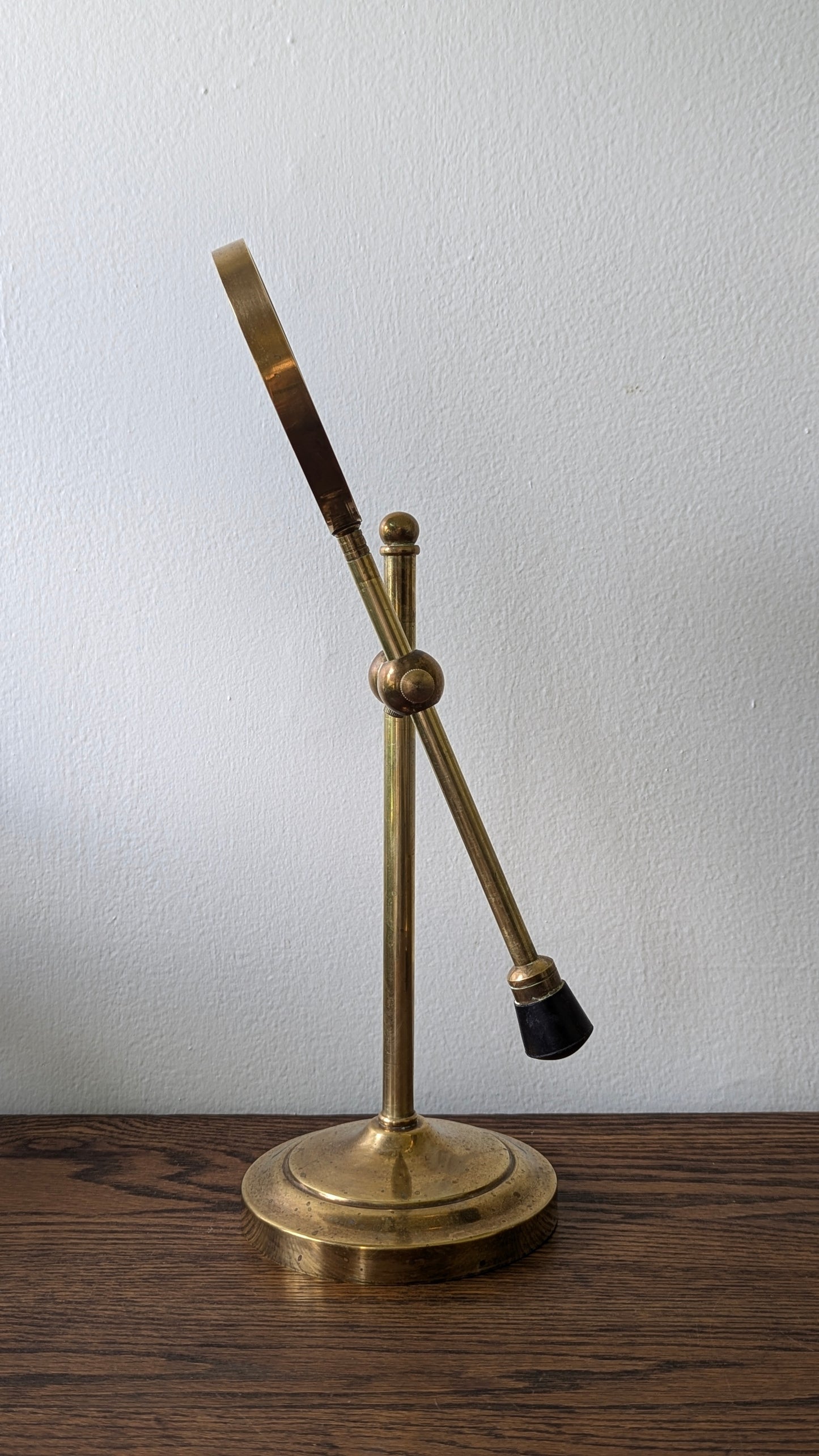 Brass Table Magnifying Glass