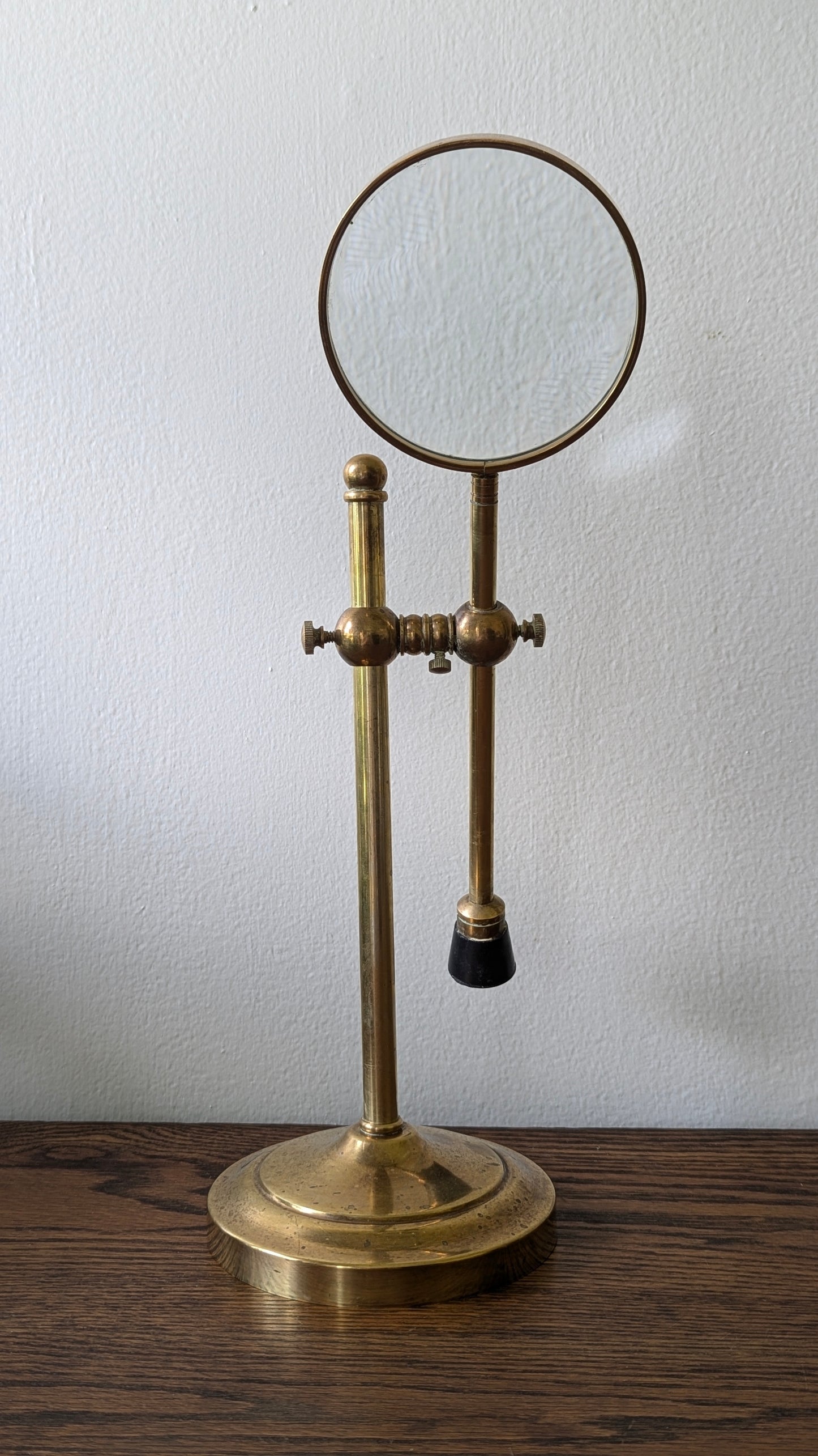 Brass Table Magnifying Glass