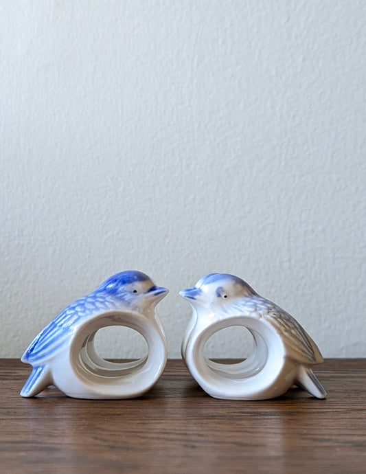 Bluebird Napkin Rings (set of 6)