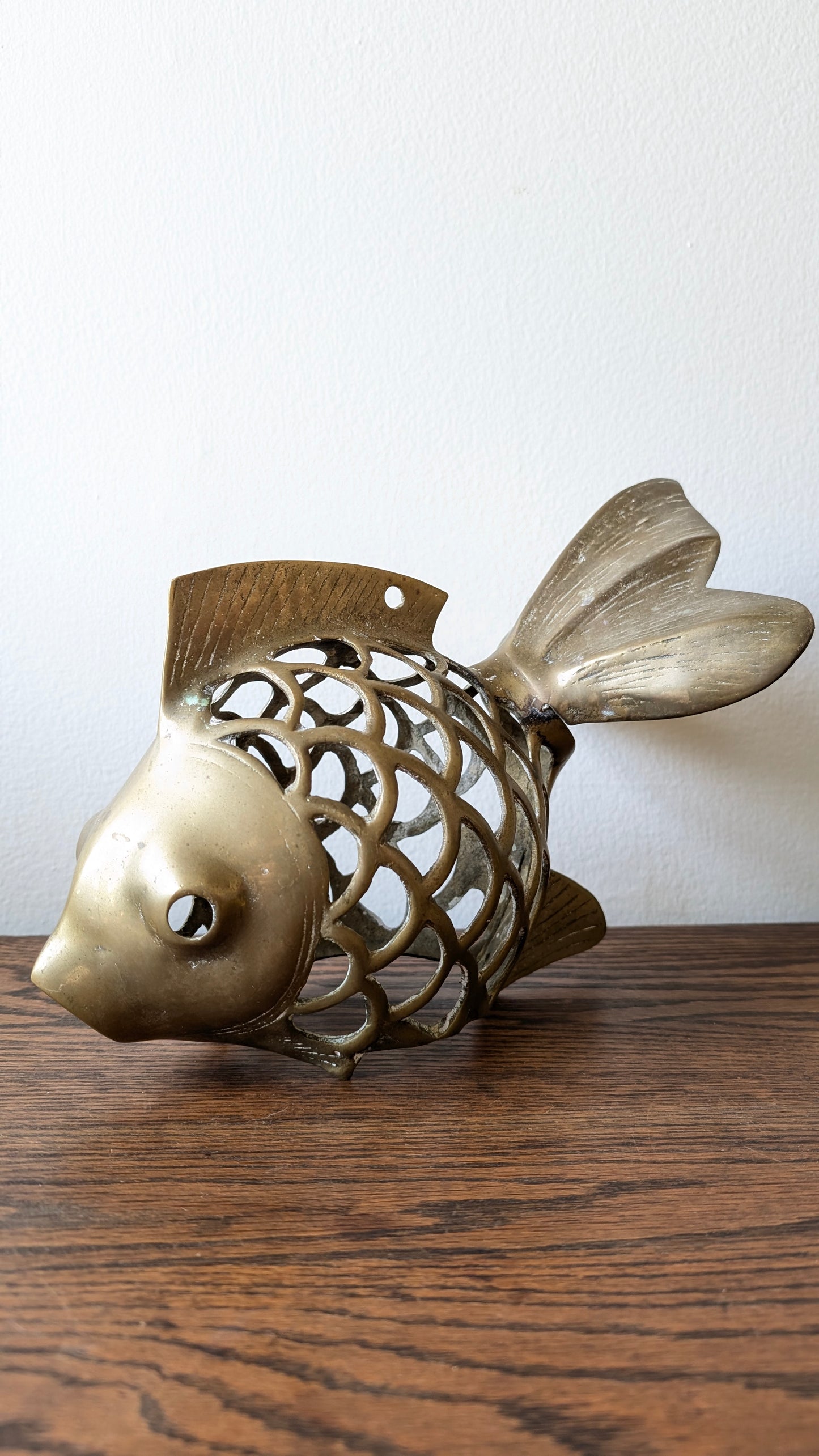 Brass Koi Fish Statuary