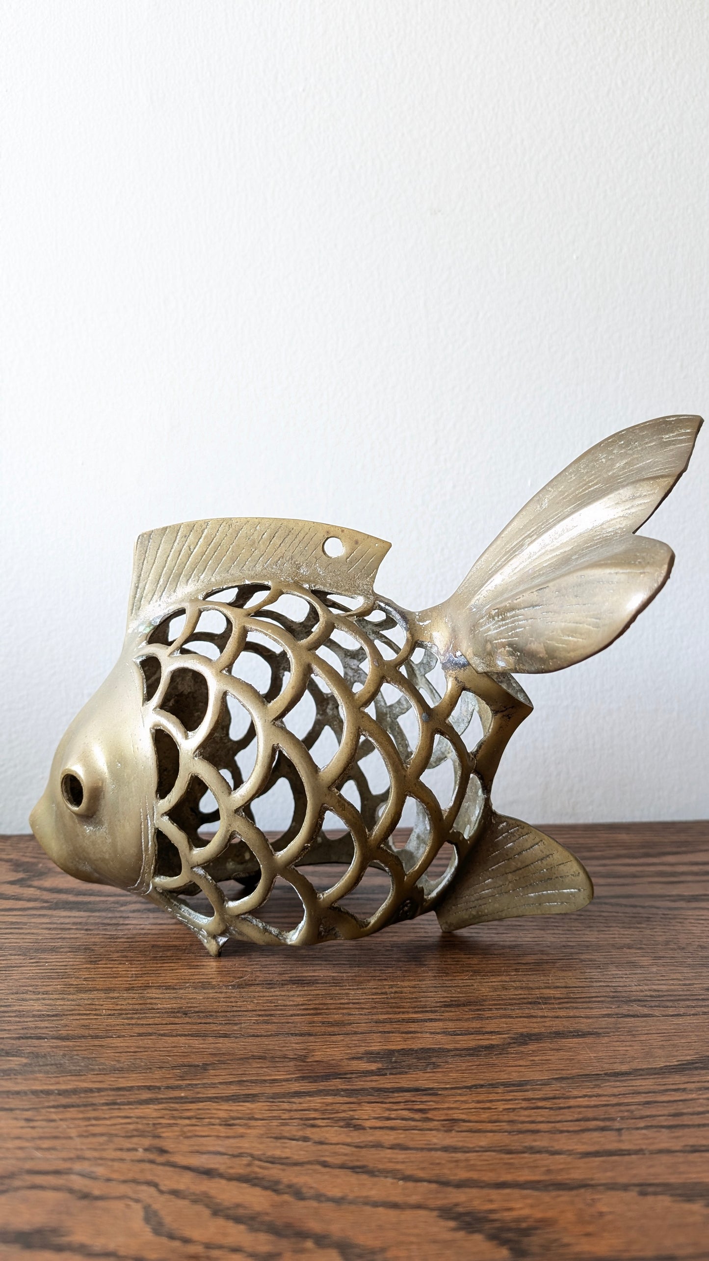 Brass Koi Fish Statuary