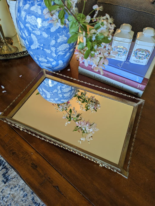 Brass Mirror Tray