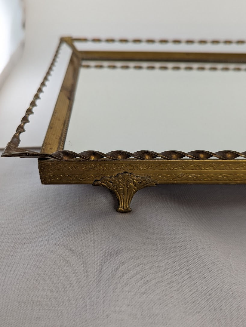 Brass Mirror Tray