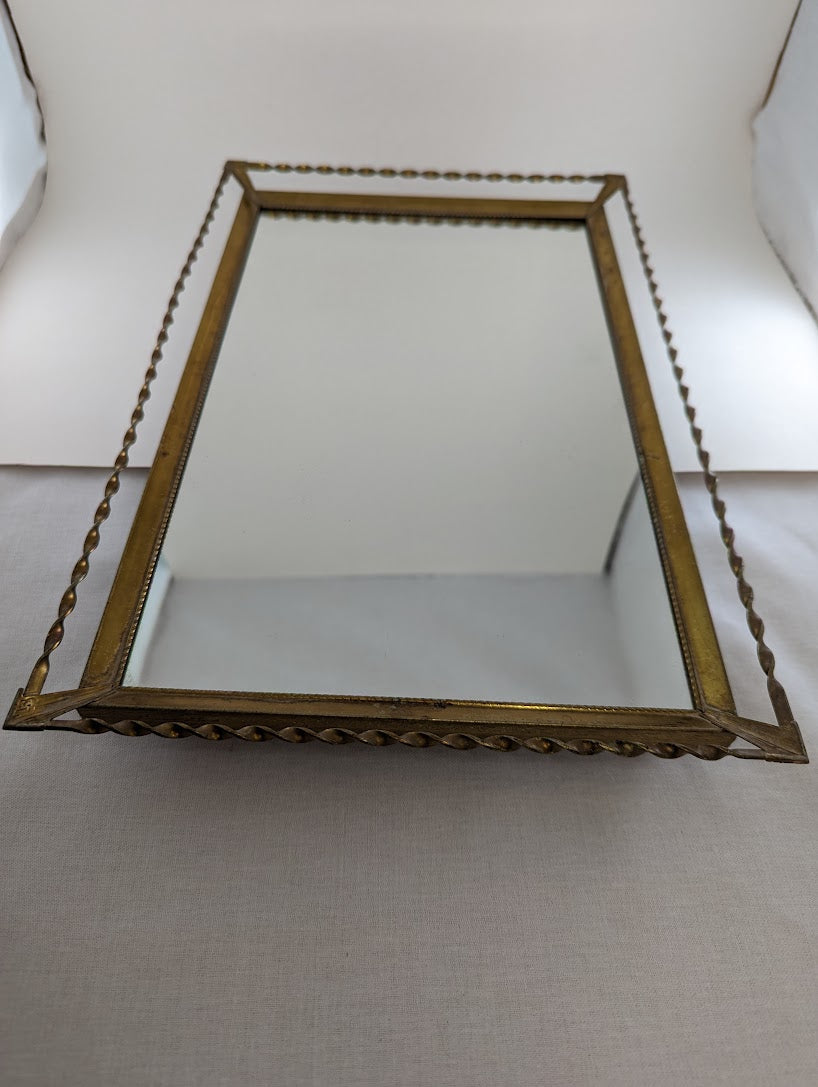 Brass Mirror Tray