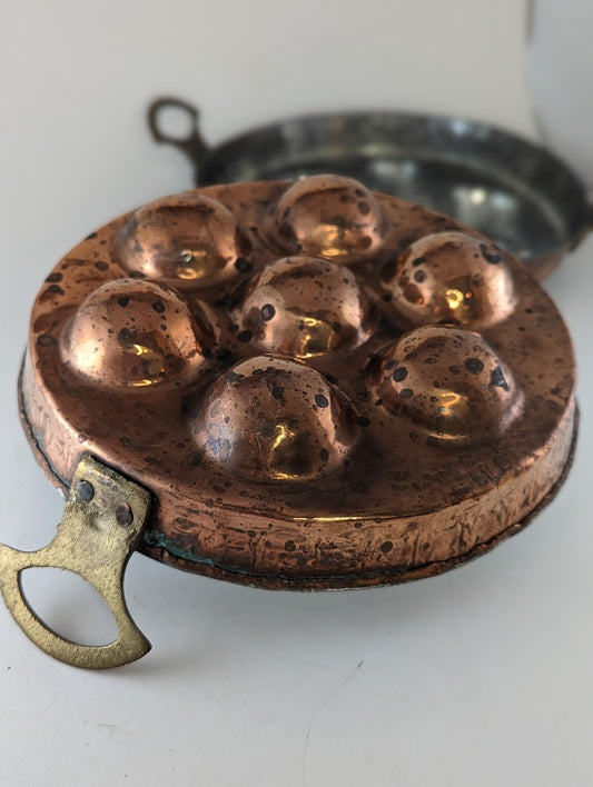 Copper Escargot Pan