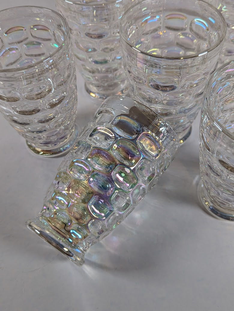 Iridescent Tumblers by Colony (set of 6)