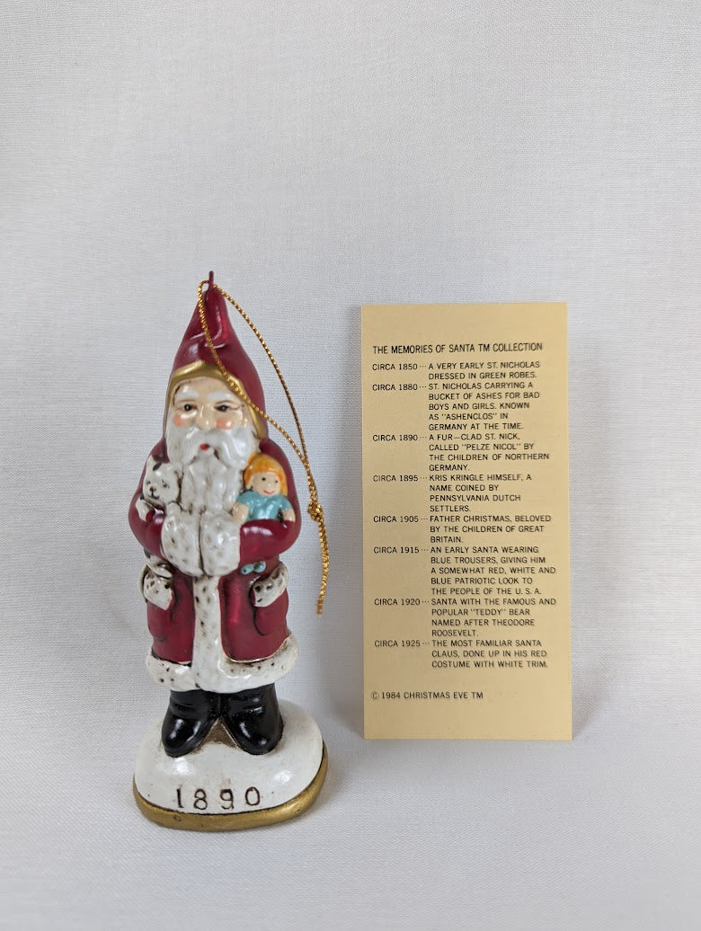 Memories of Santa 1890's Santa Figurine