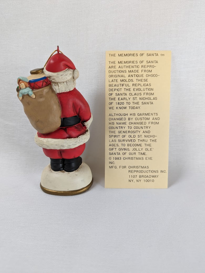 Memories of Santa 1925 Santa Figurine