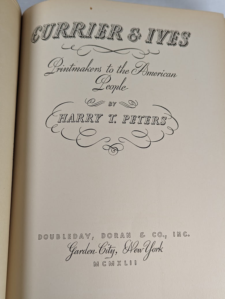 Currier & Ives Book c.1942