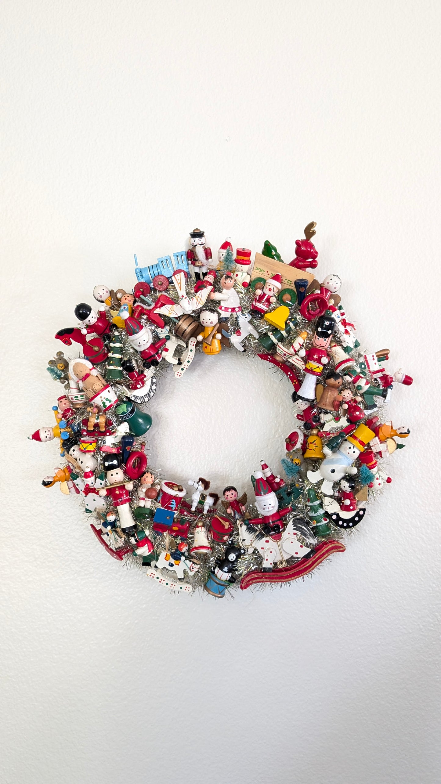 Vintage Ornament Wreath