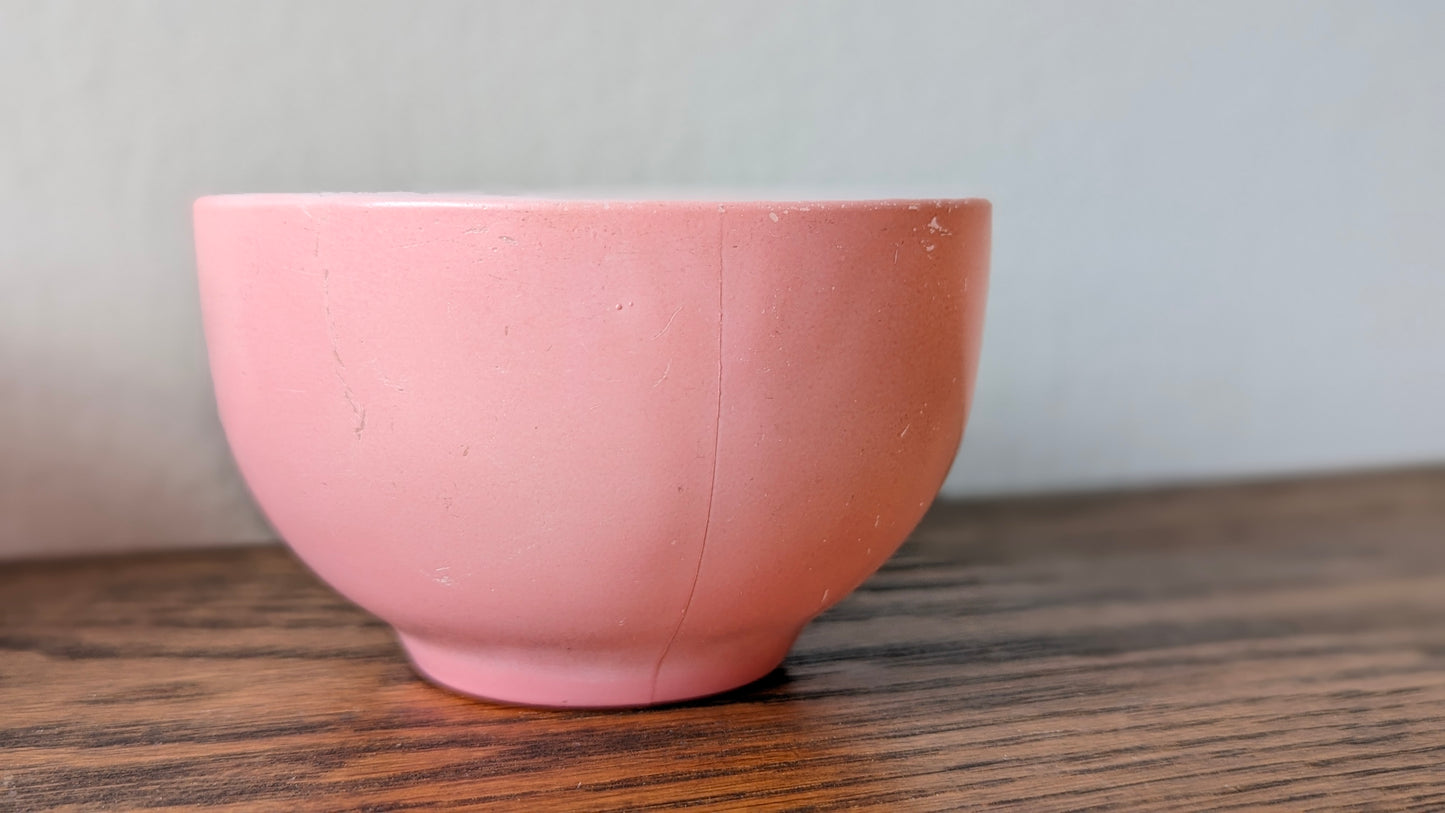 Pink Hazel Atlas TeaCups (set of two)