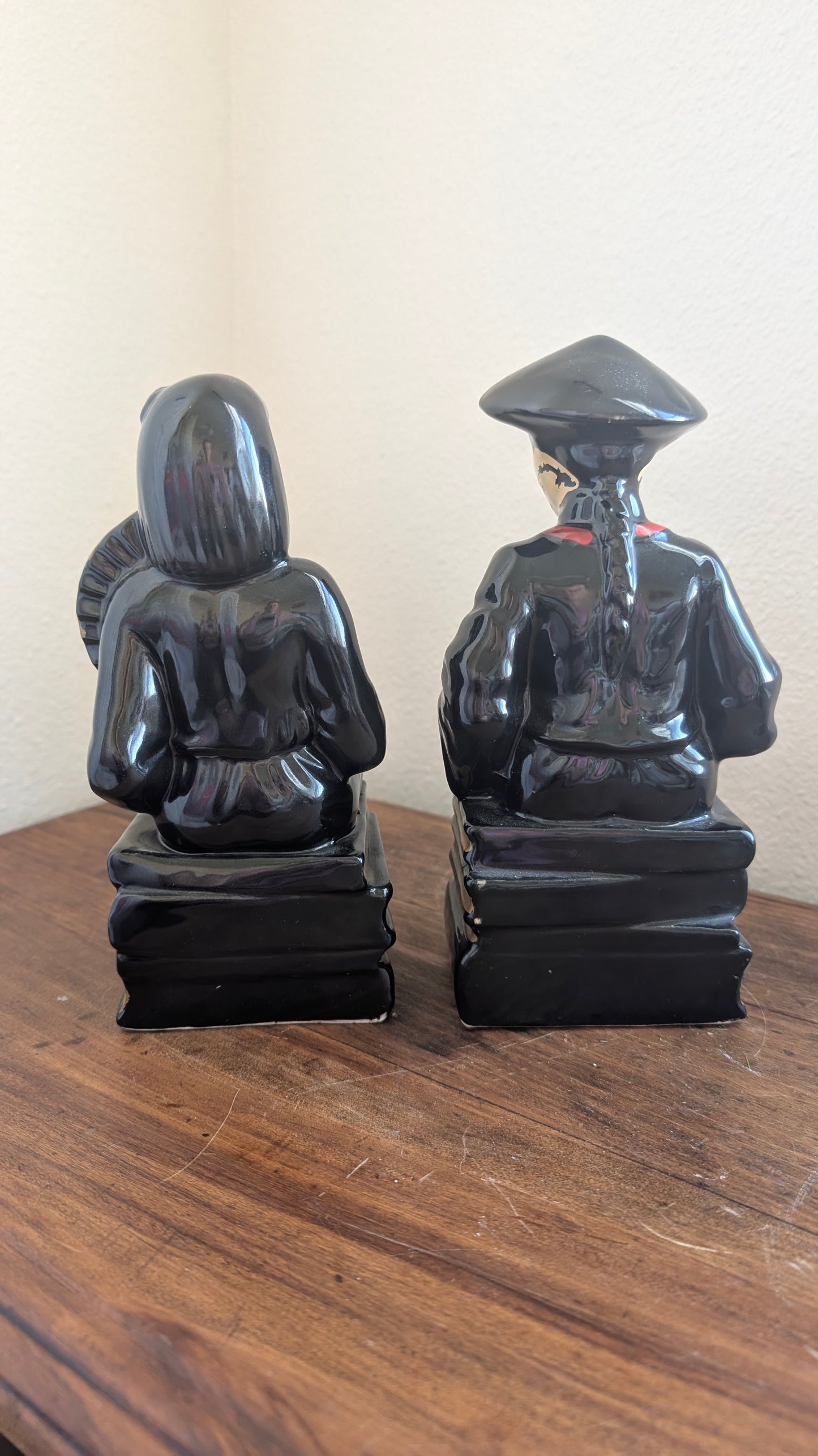 1950's Wales Japanese Porcelain Bookends