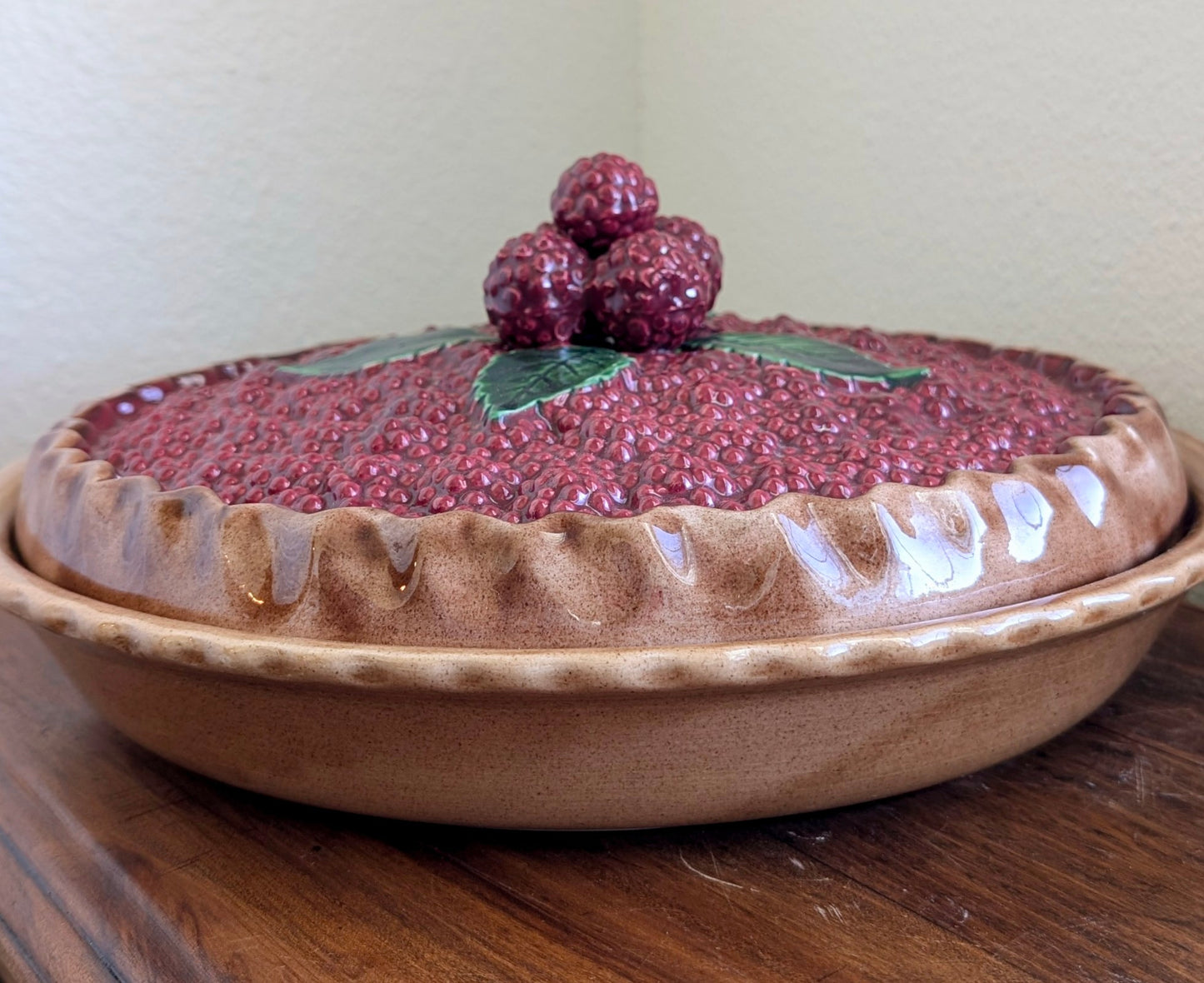 Raspberry Pie Covered Dish