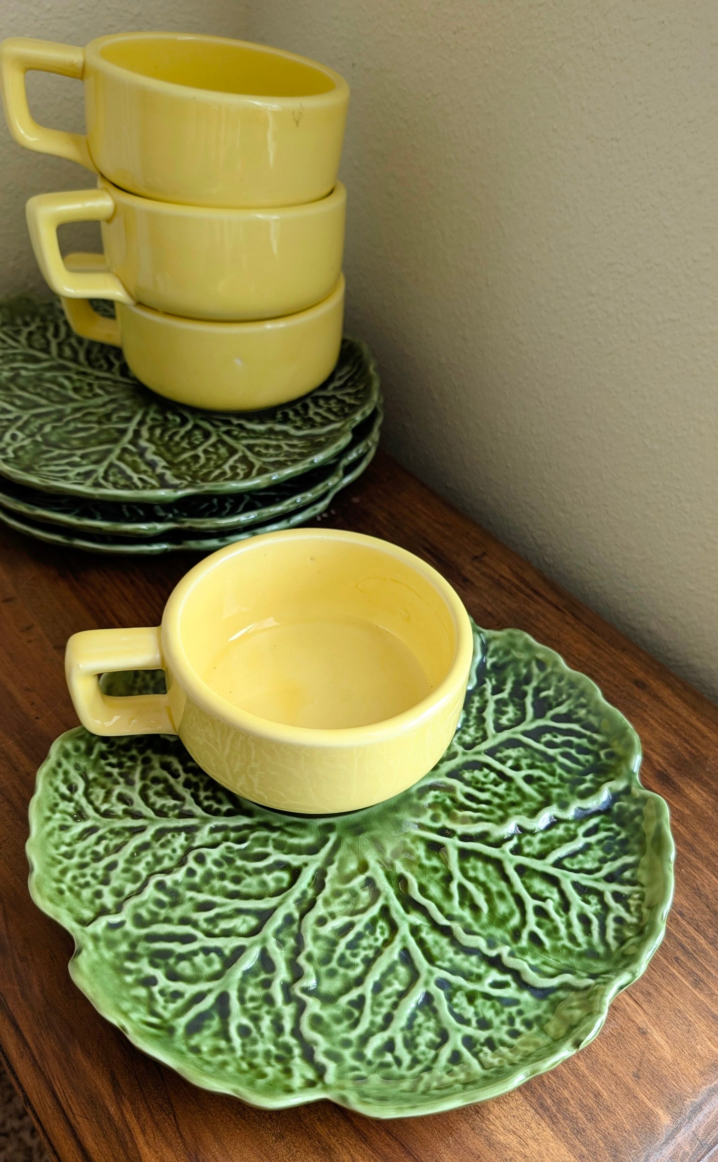 Holt Howard Cabbage Ware Snack Sets