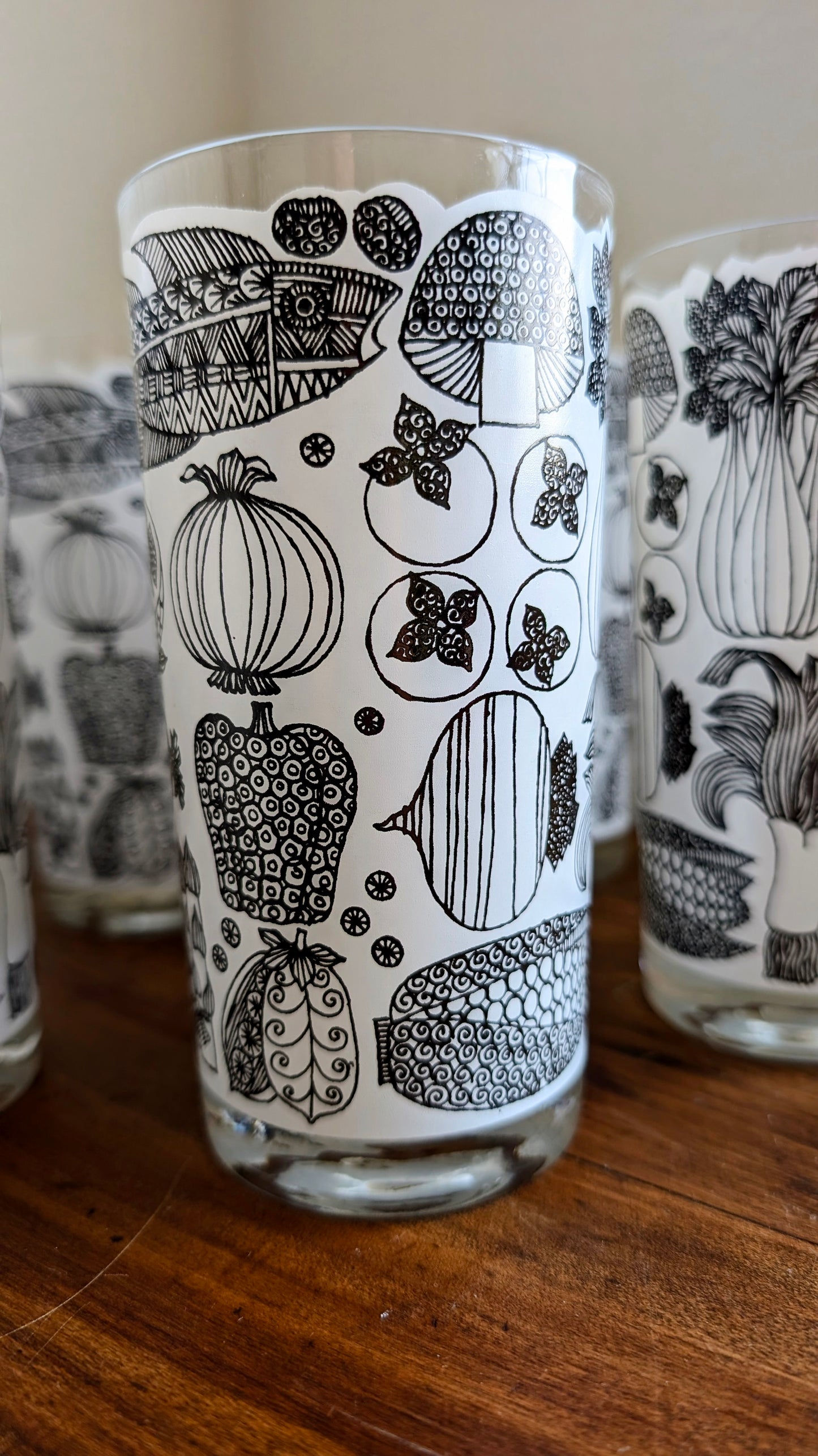 Georges Briard 'Foodie' Tumblers (set of 5)