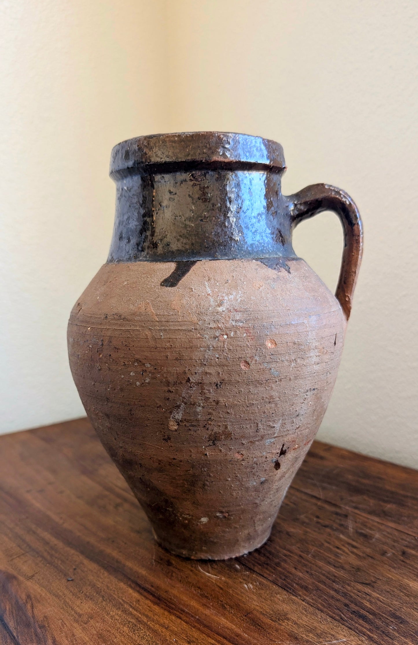 Turkish Terracotta Olive Jug