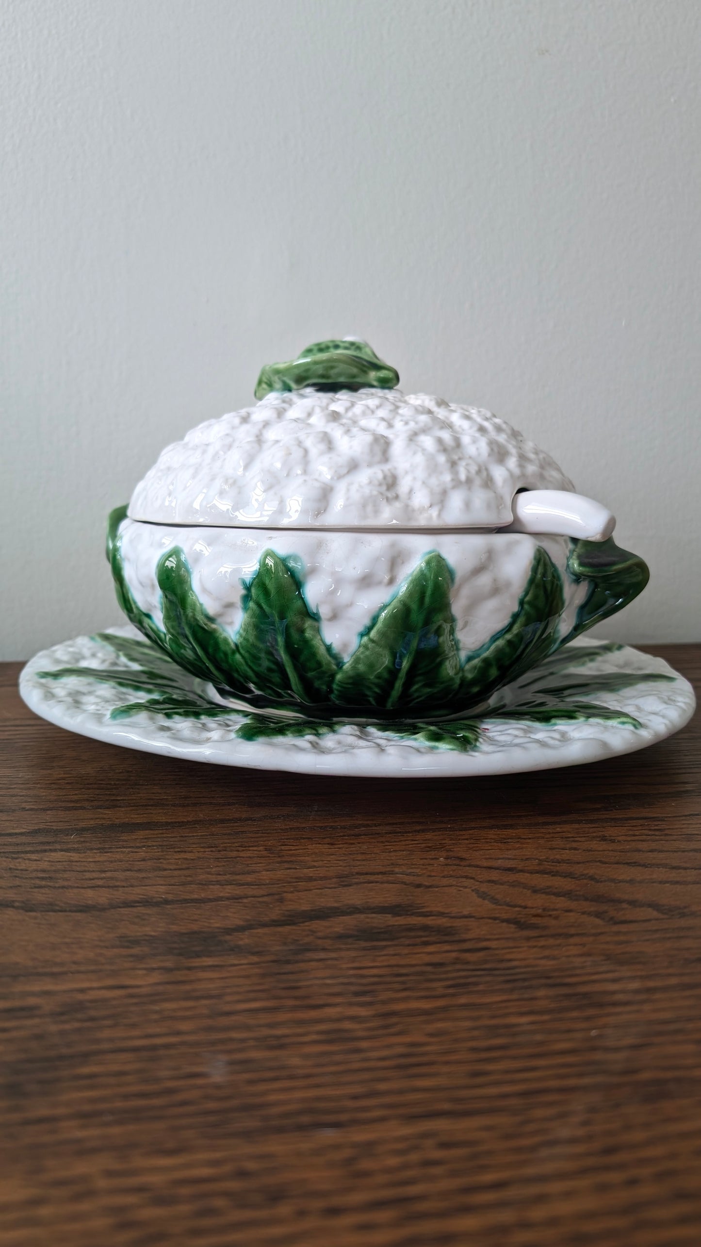 Ceramic Cauliflower Soup Tureen