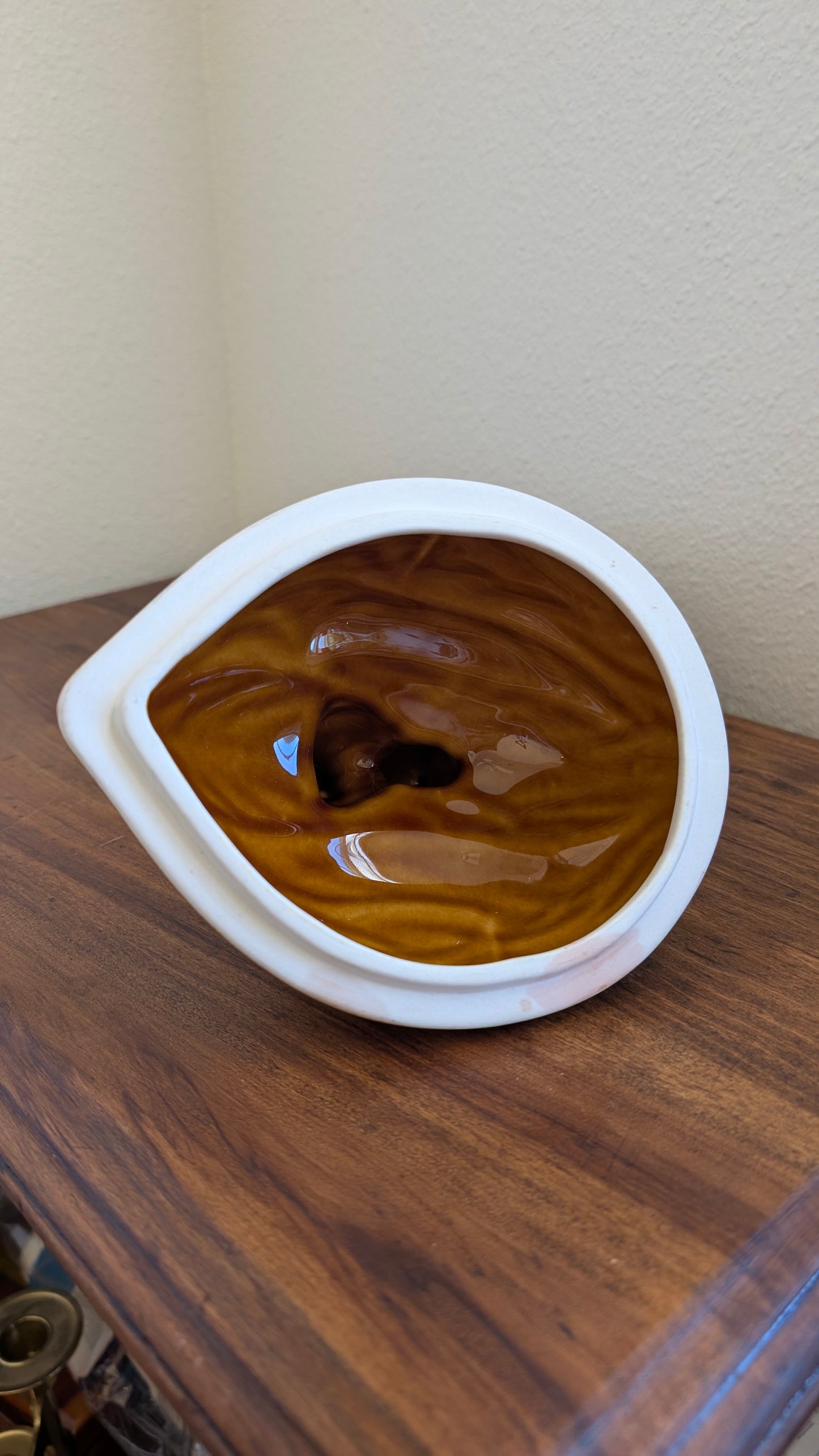 Ceramic Squirrel Nut Dish