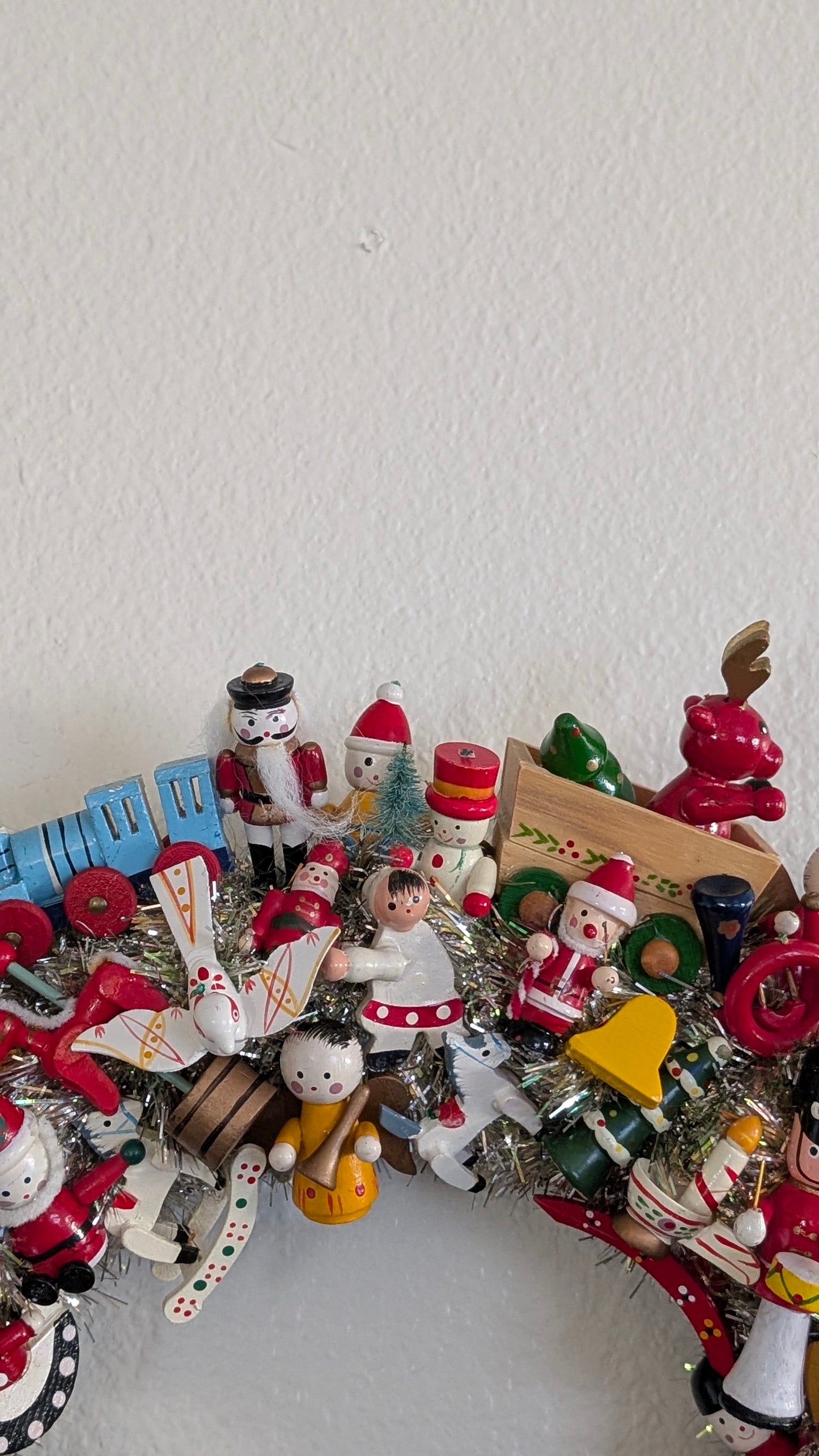 Vintage Ornament Wreath