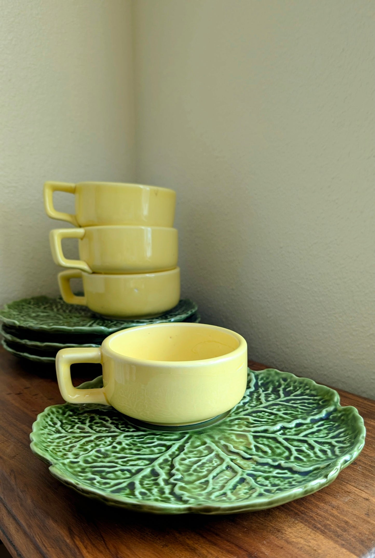 Holt Howard Cabbage Ware Snack Sets