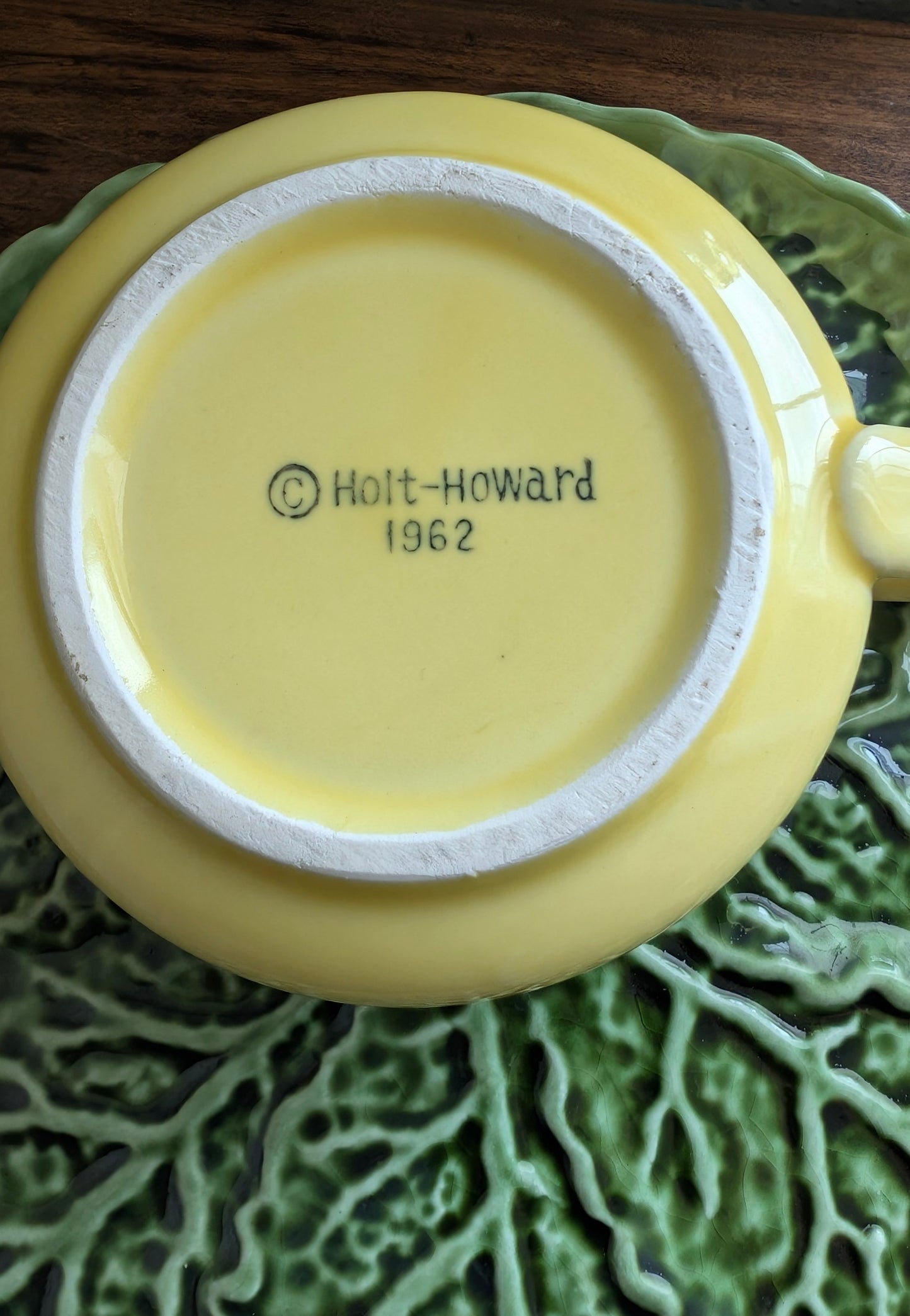 Holt Howard Cabbage Ware Snack Sets