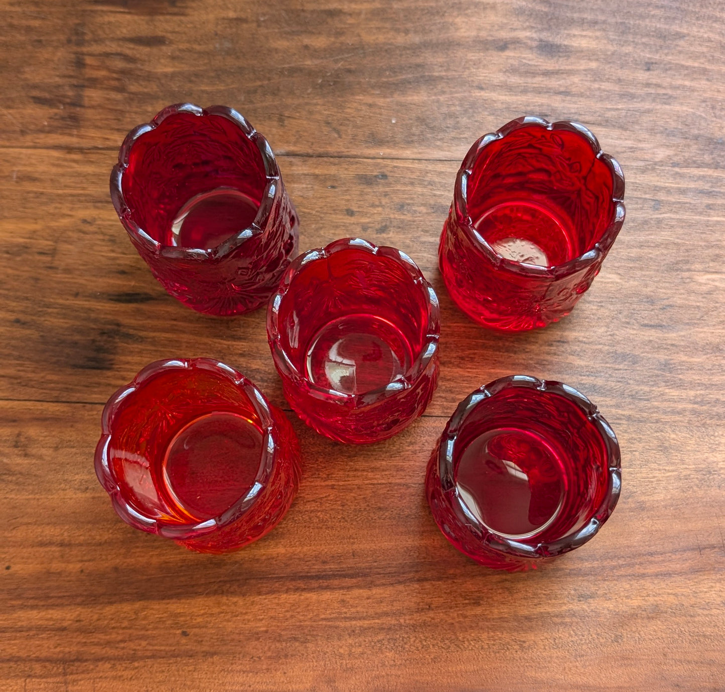 LG Wright Cherry Toothpick/Votives (set of 5)