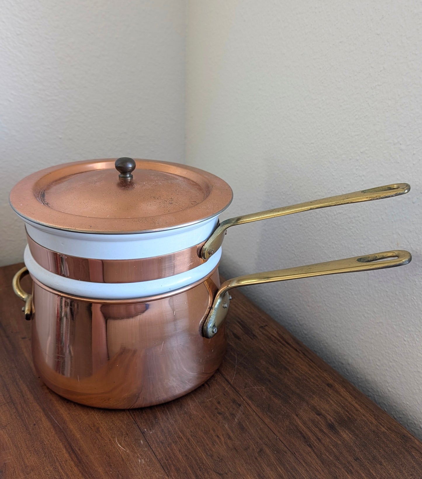 Copper Double Boiler