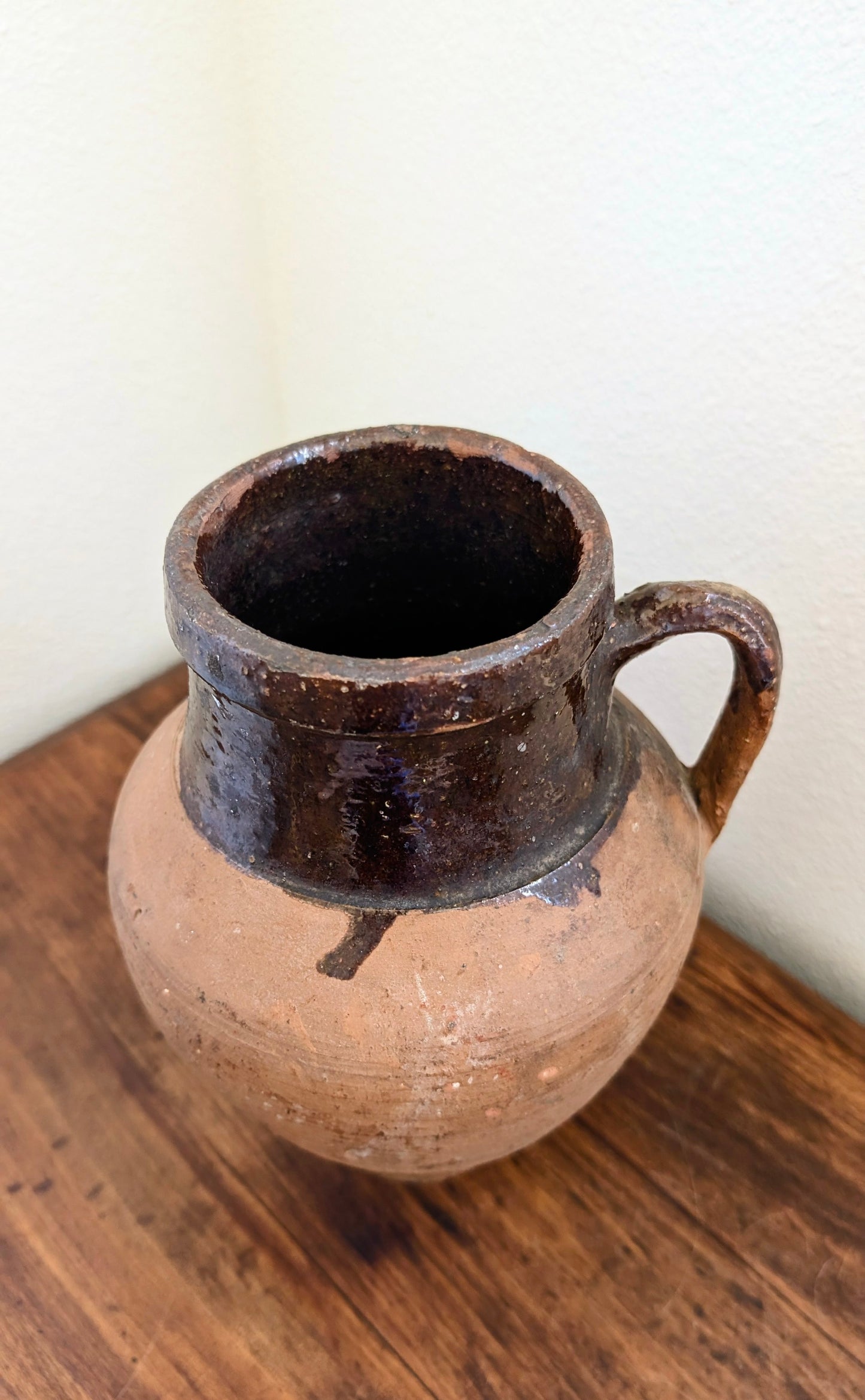 Turkish Terracotta Olive Jug