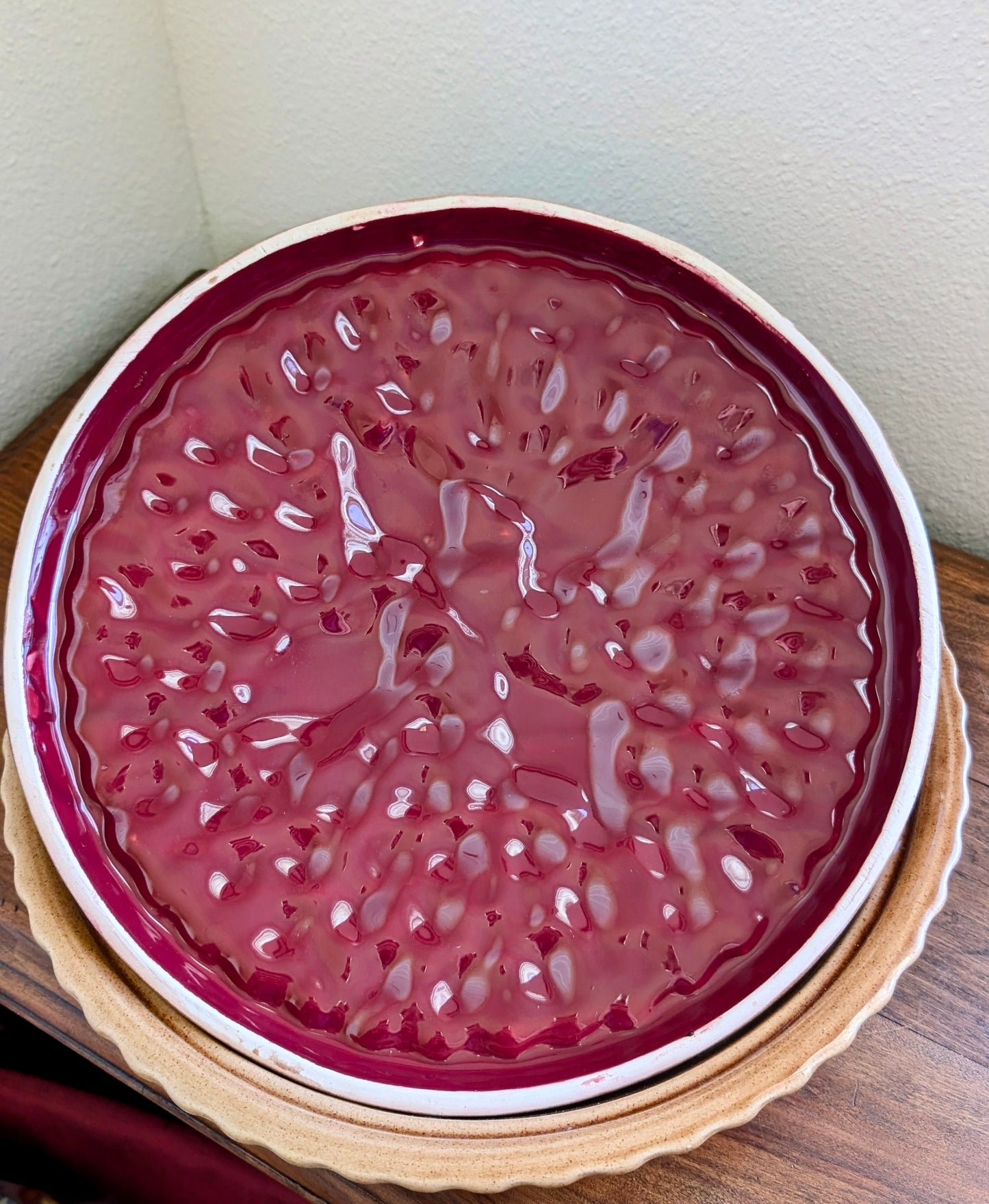 Raspberry Pie Covered Dish