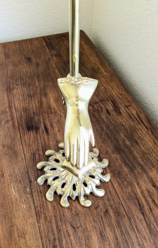 Brass Hand Clamp Stand
