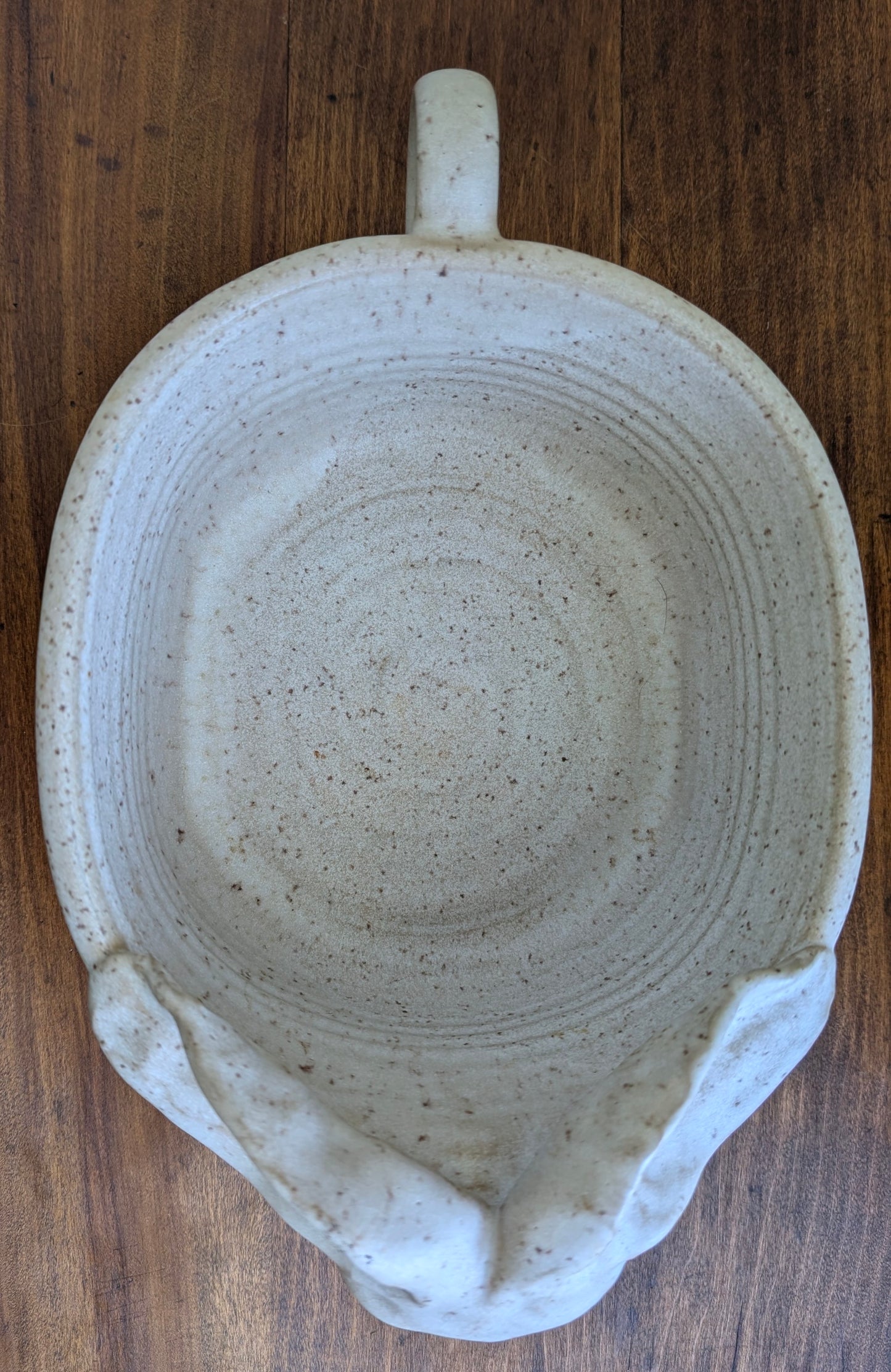 Handmade Pottery Rabbit Serving Vessel