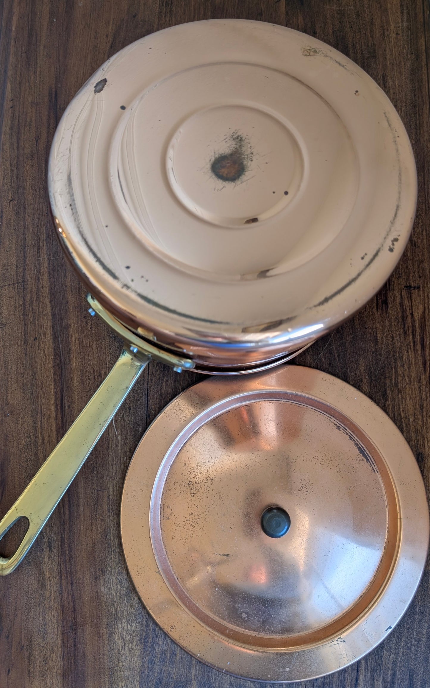 Copper Double Boiler