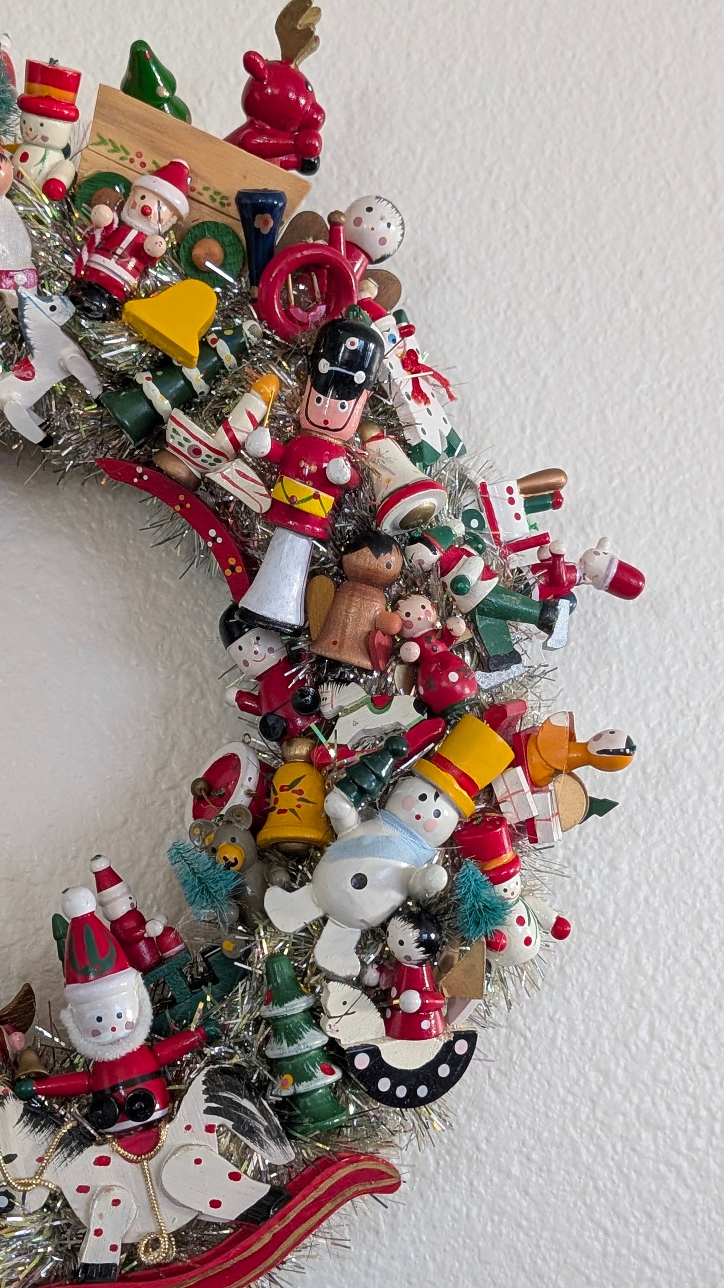 Vintage Ornament Wreath