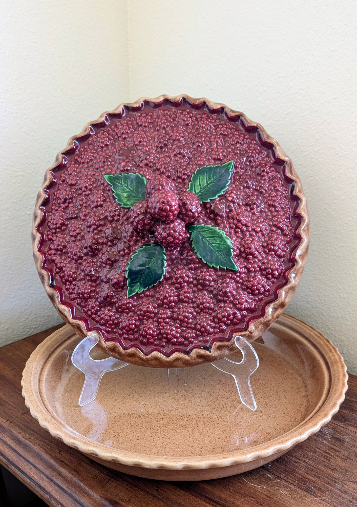 Raspberry Pie Covered Dish