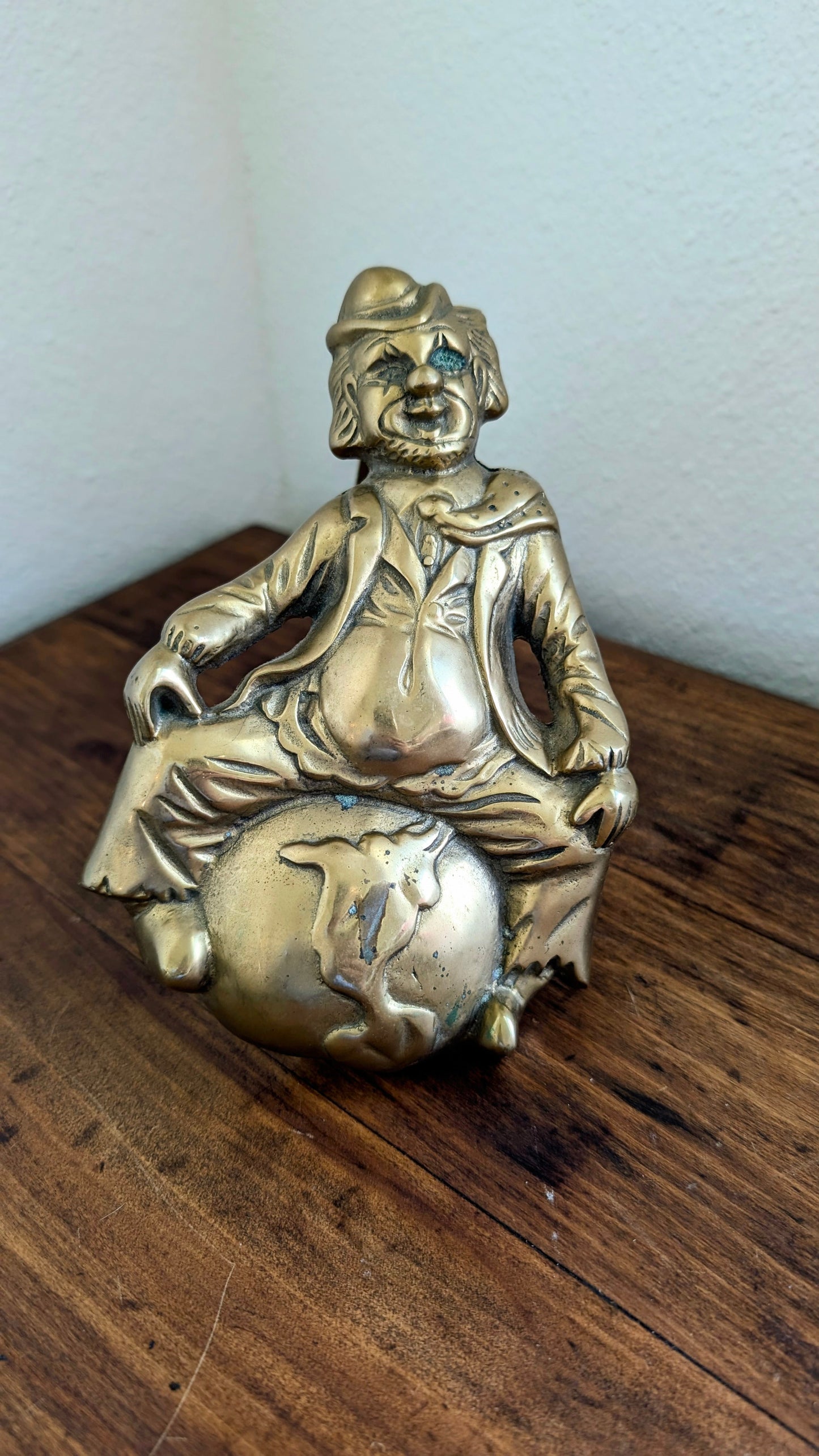 Solid Brass Clown Doorknocker