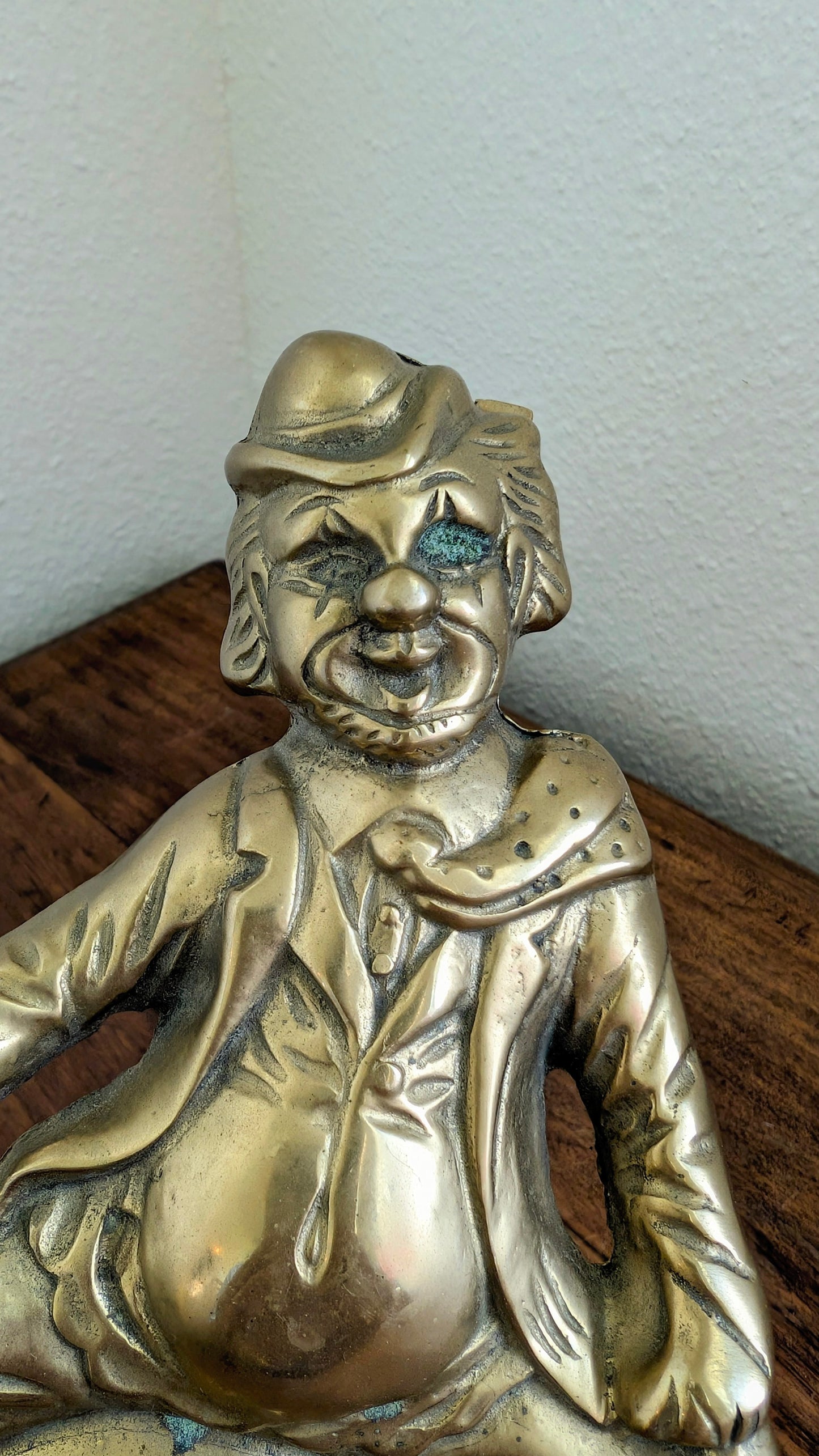 Solid Brass Clown Doorknocker