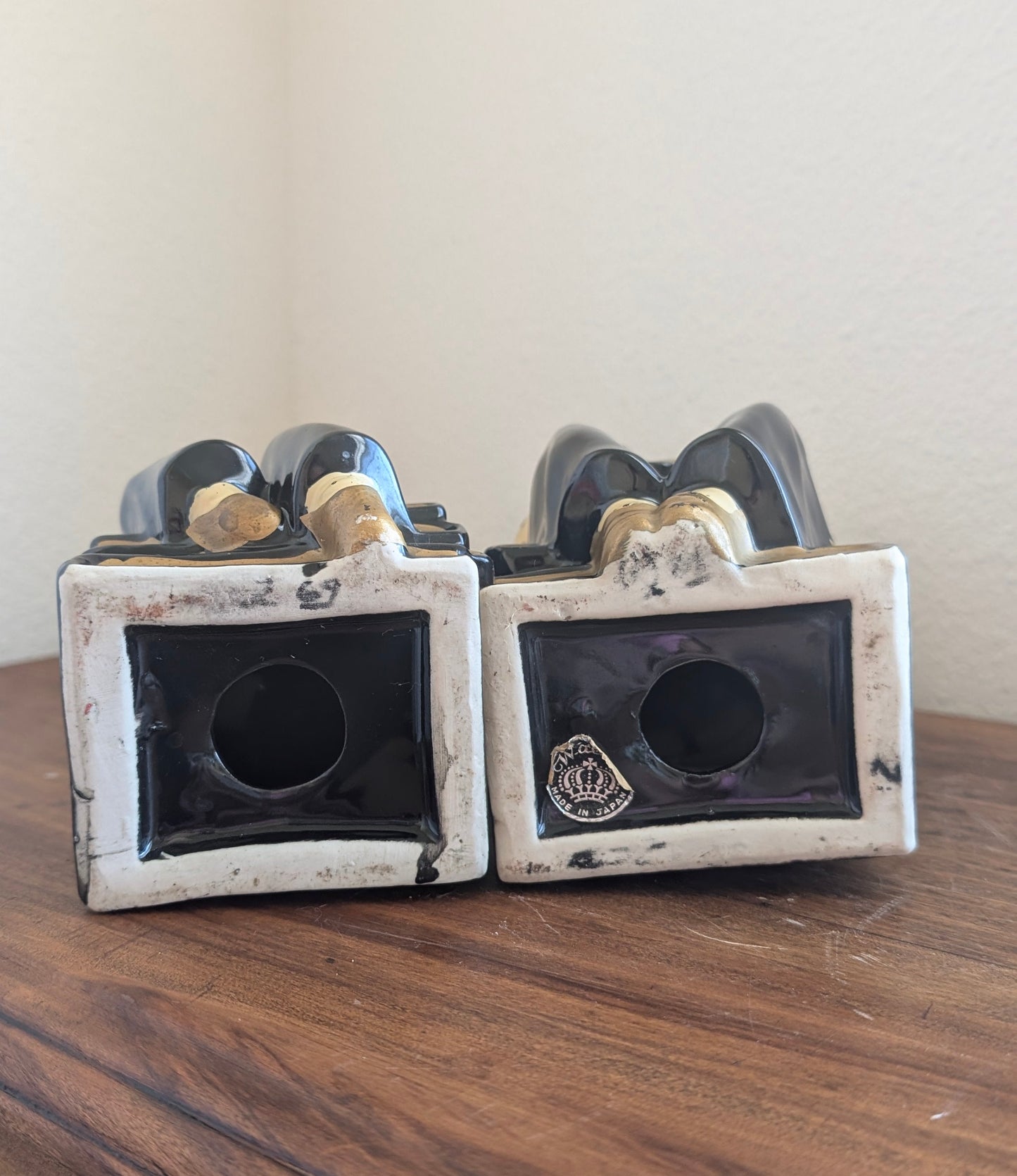 1950's Wales Japanese Porcelain Bookends
