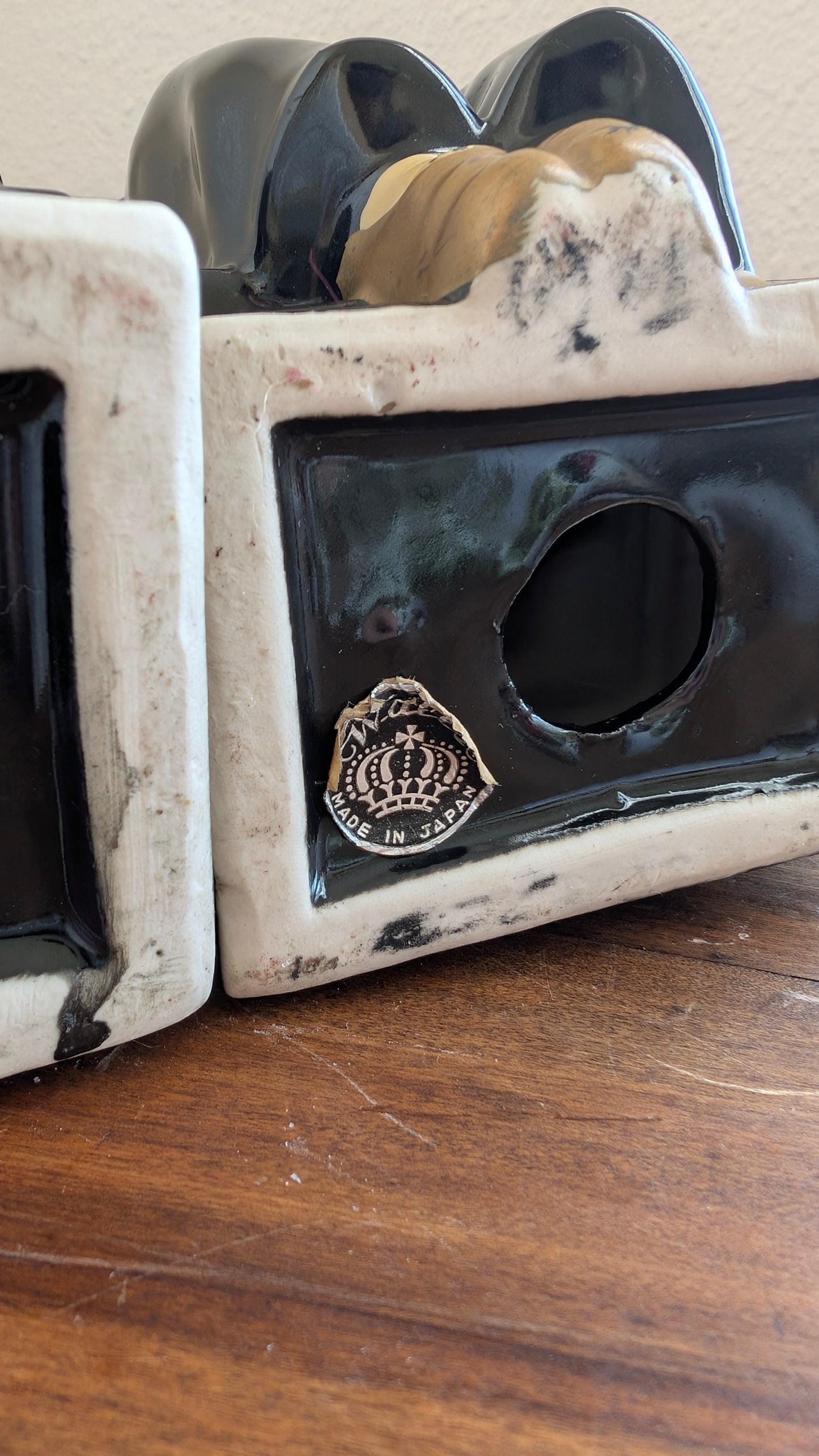 1950's Wales Japanese Porcelain Bookends