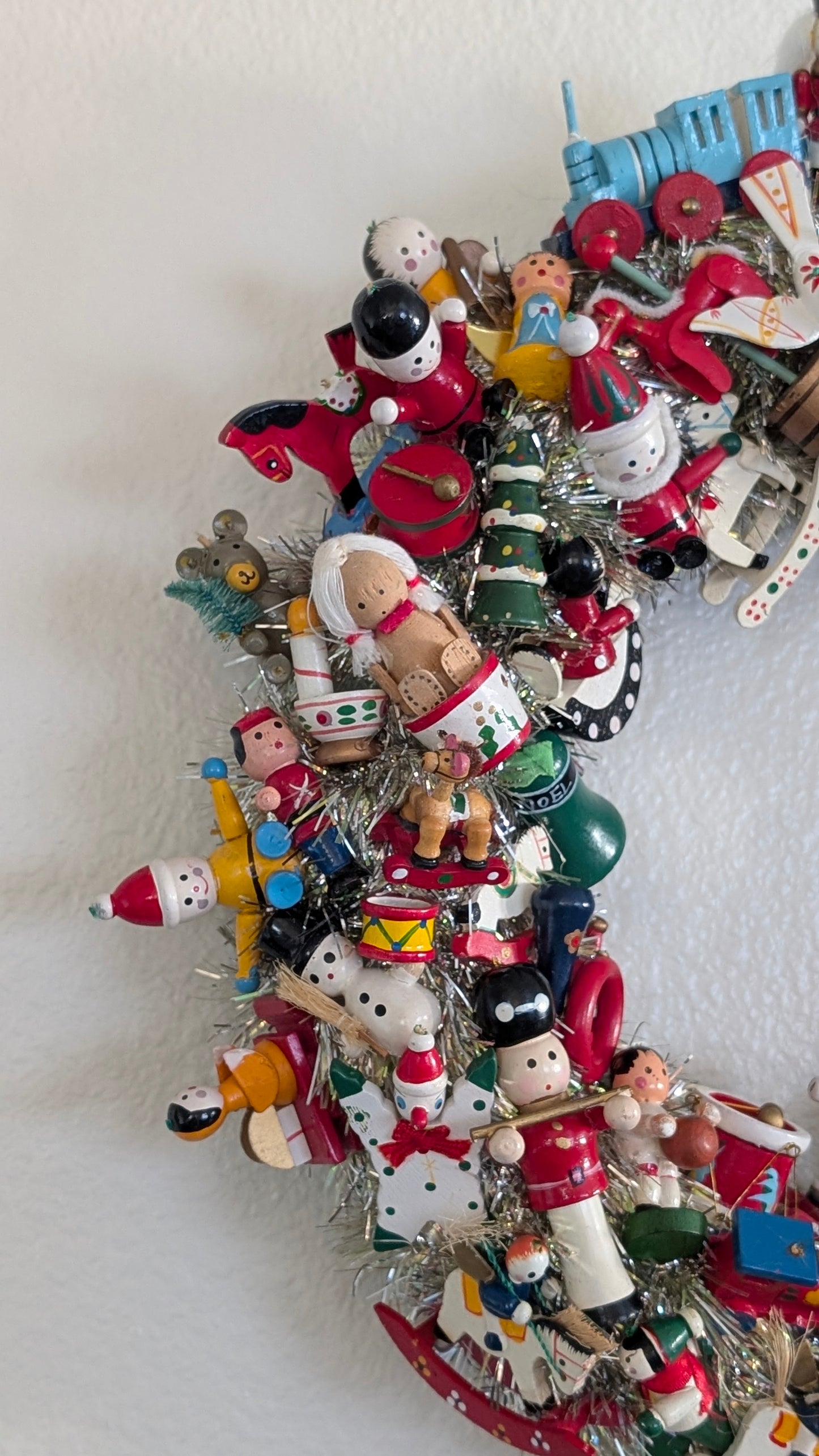 Vintage Ornament Wreath