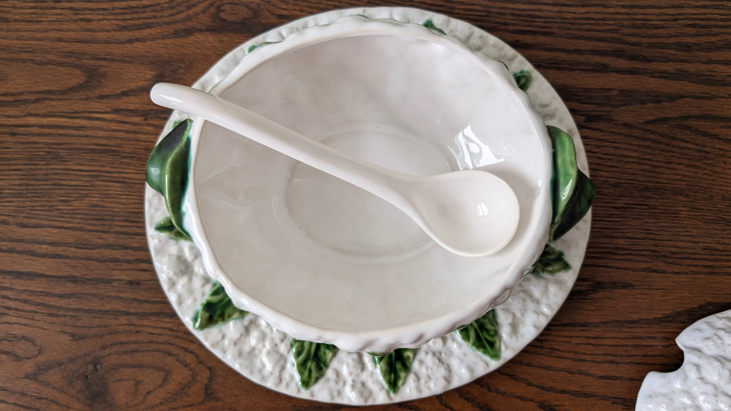 Ceramic Cauliflower Soup Tureen