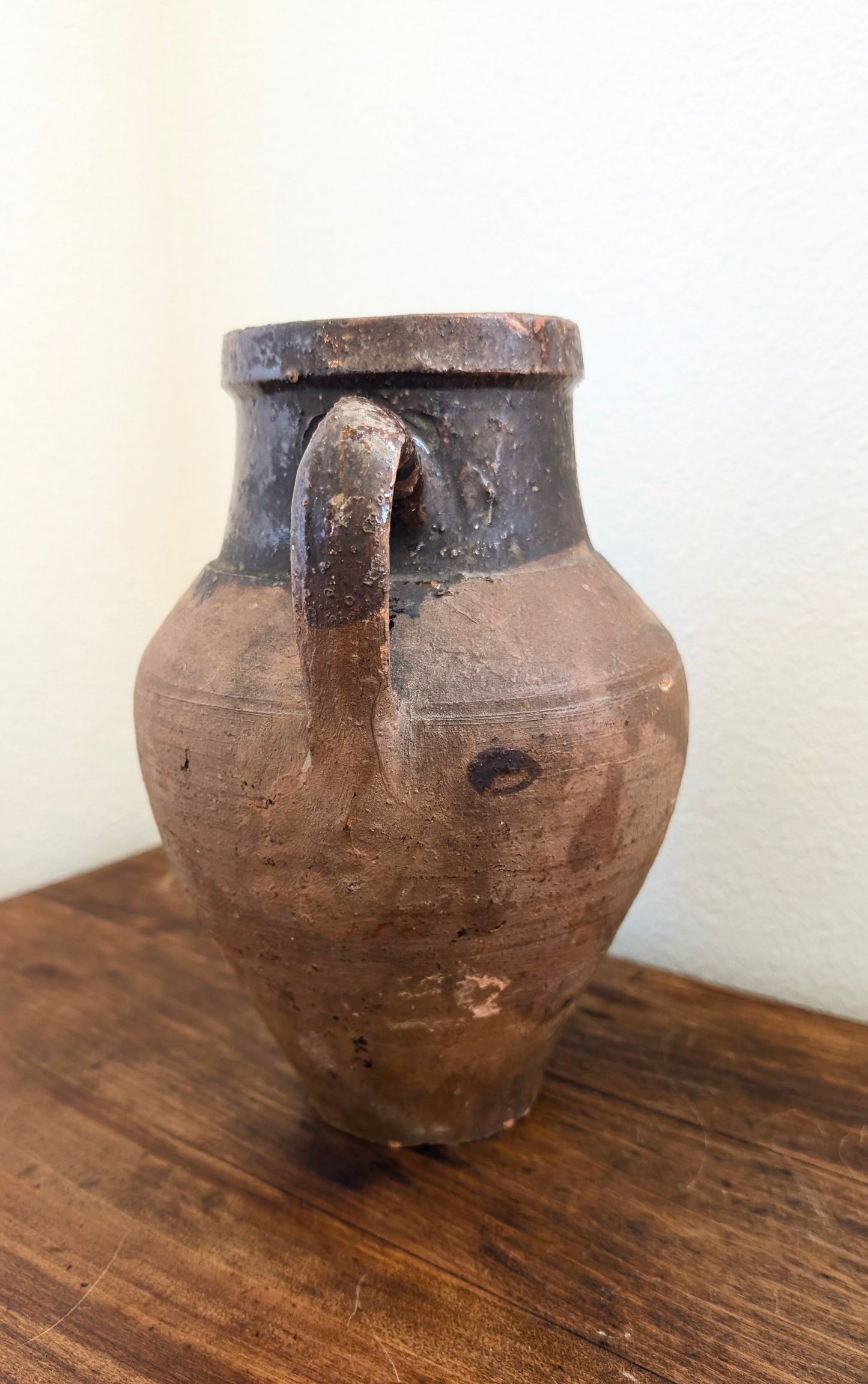 Turkish Terracotta Olive Jug