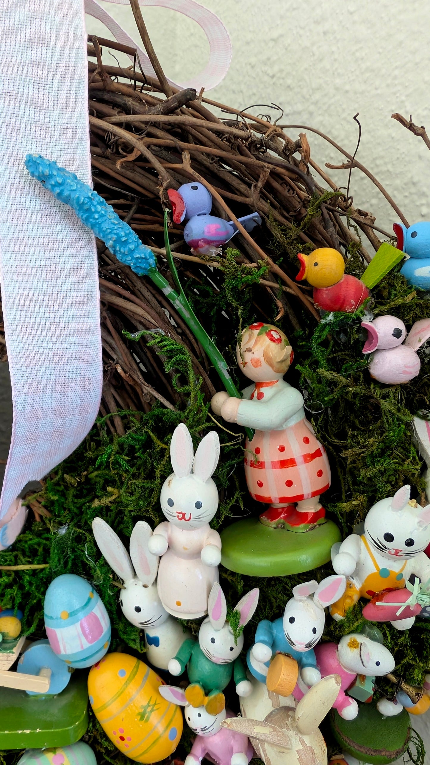 Whimsical Easter Wreath