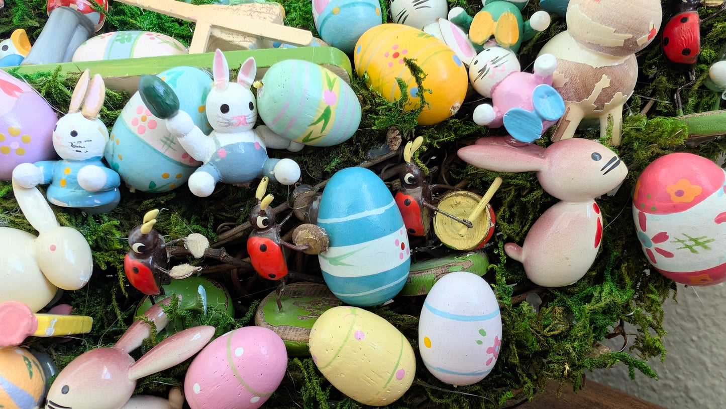 Whimsical Easter Wreath