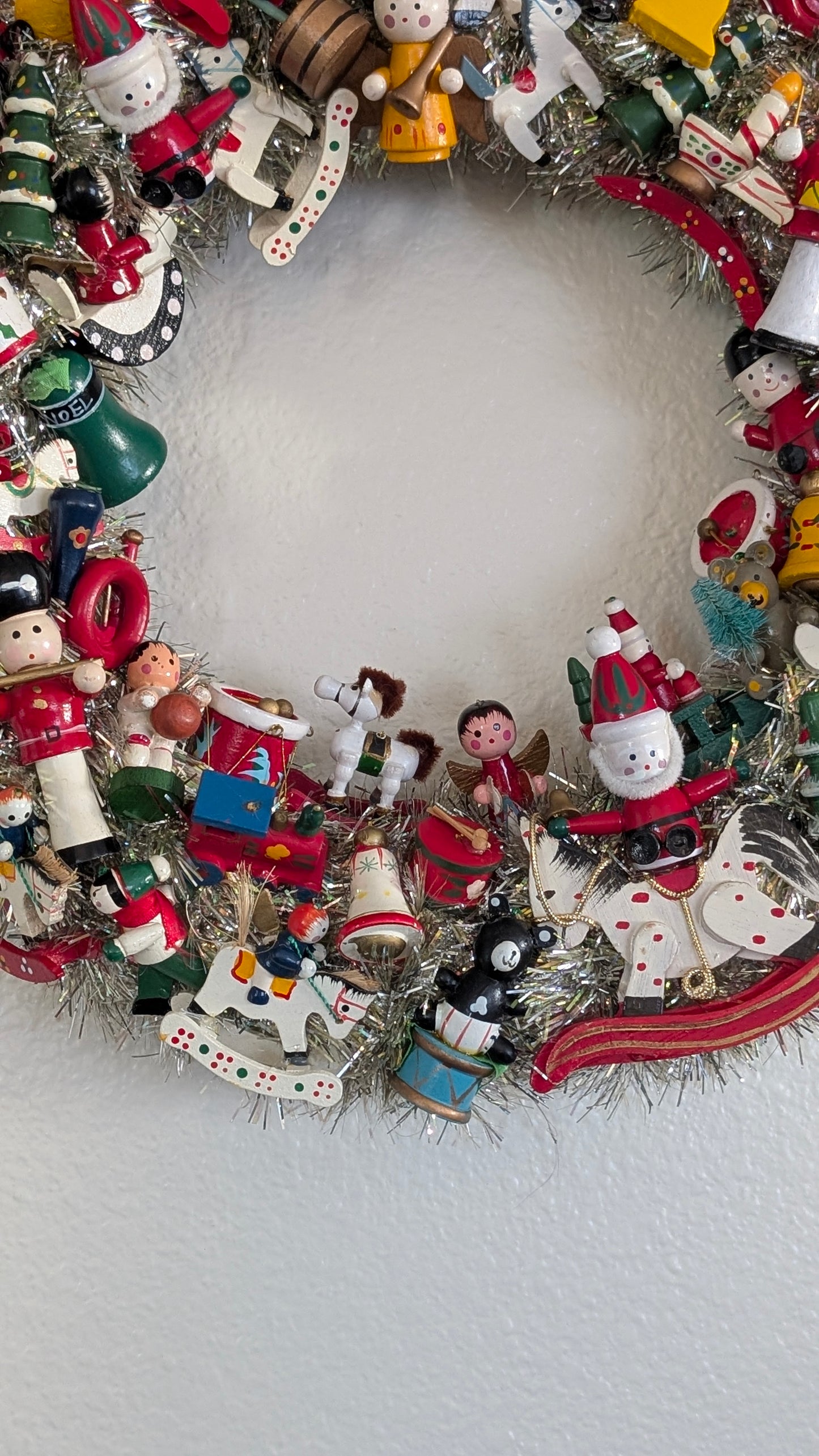 Vintage Ornament Wreath